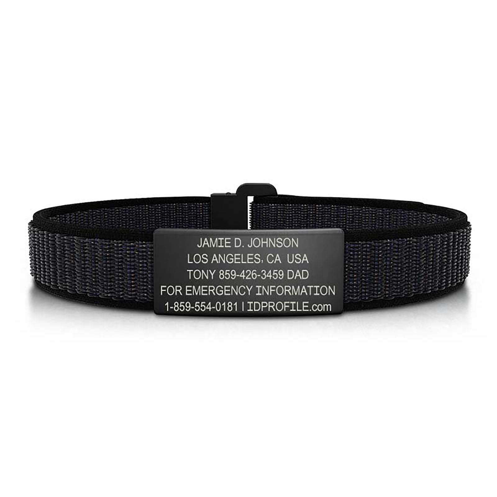 Nylon Loop ID - XL - With iD Profile ID 13mm Graphite Classic | Cosmic ROAD iD