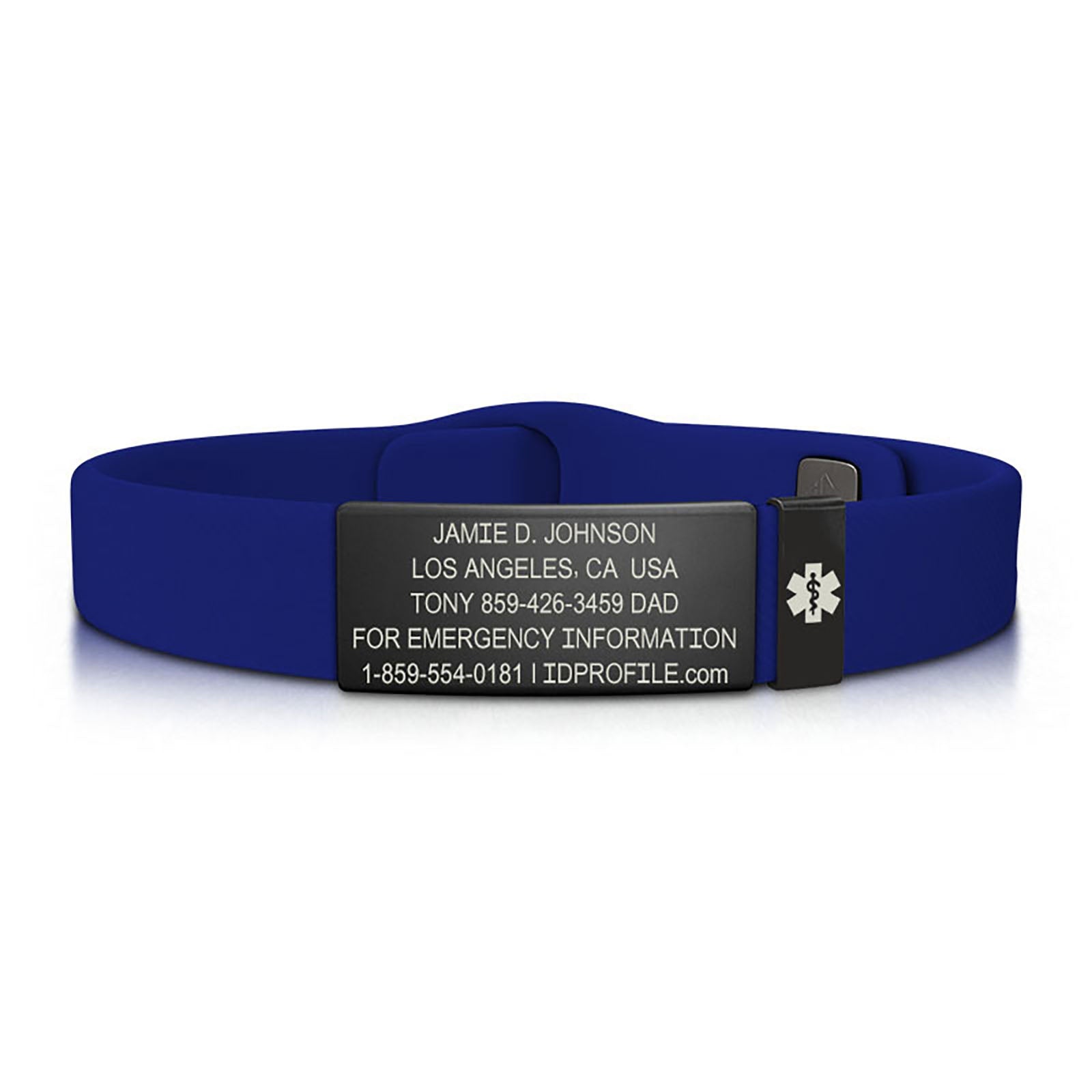 Sport Pin-Tuck Medical ID - With iD Profile ID 13mm - ROAD iD