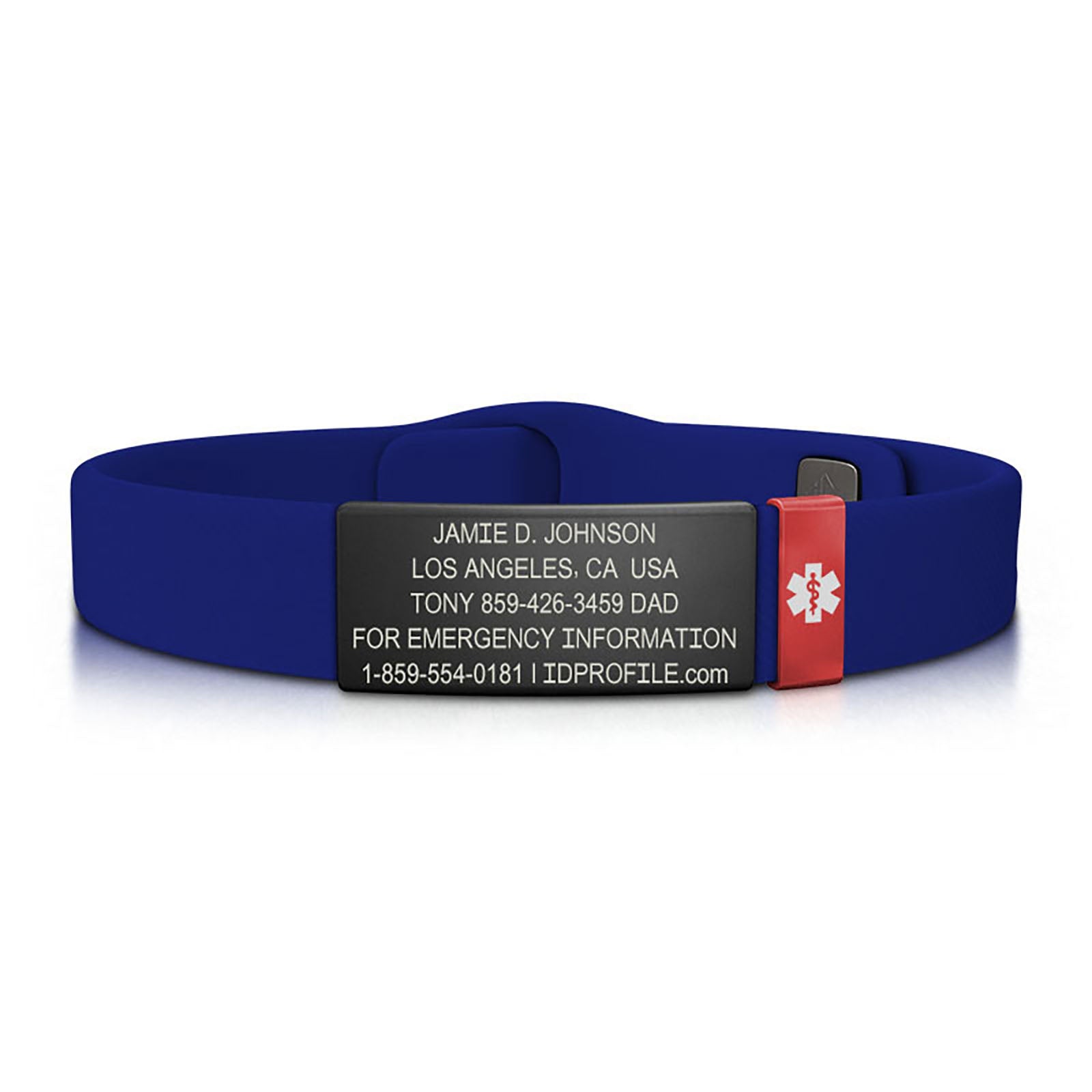 Sport Pin-Tuck Medical ID - With iD Profile ID 13mm - ROAD iD