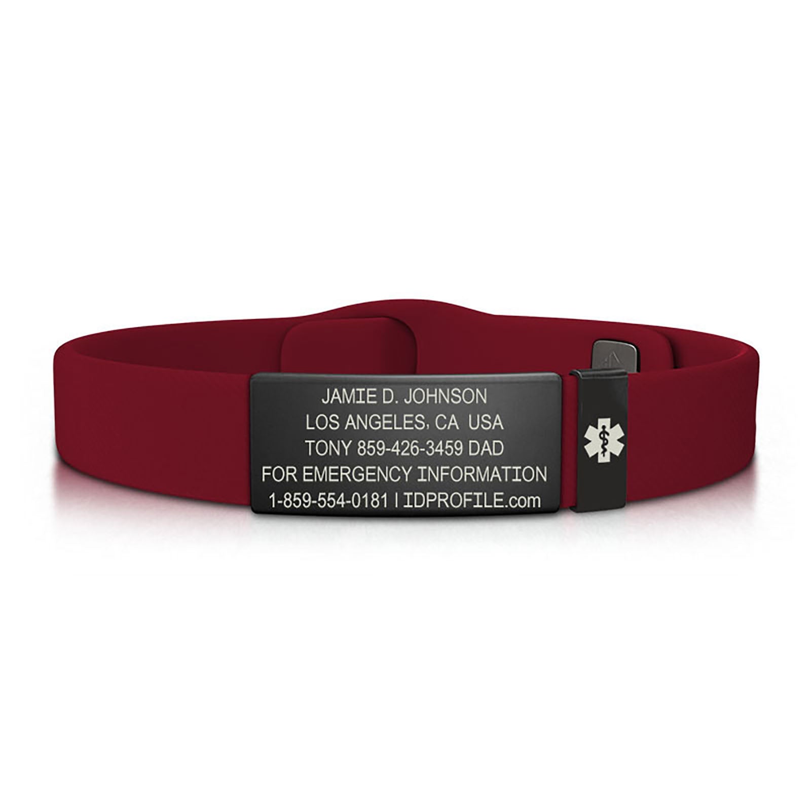 Sport Pin-Tuck Medical ID - With iD Profile ID 13mm - ROAD iD