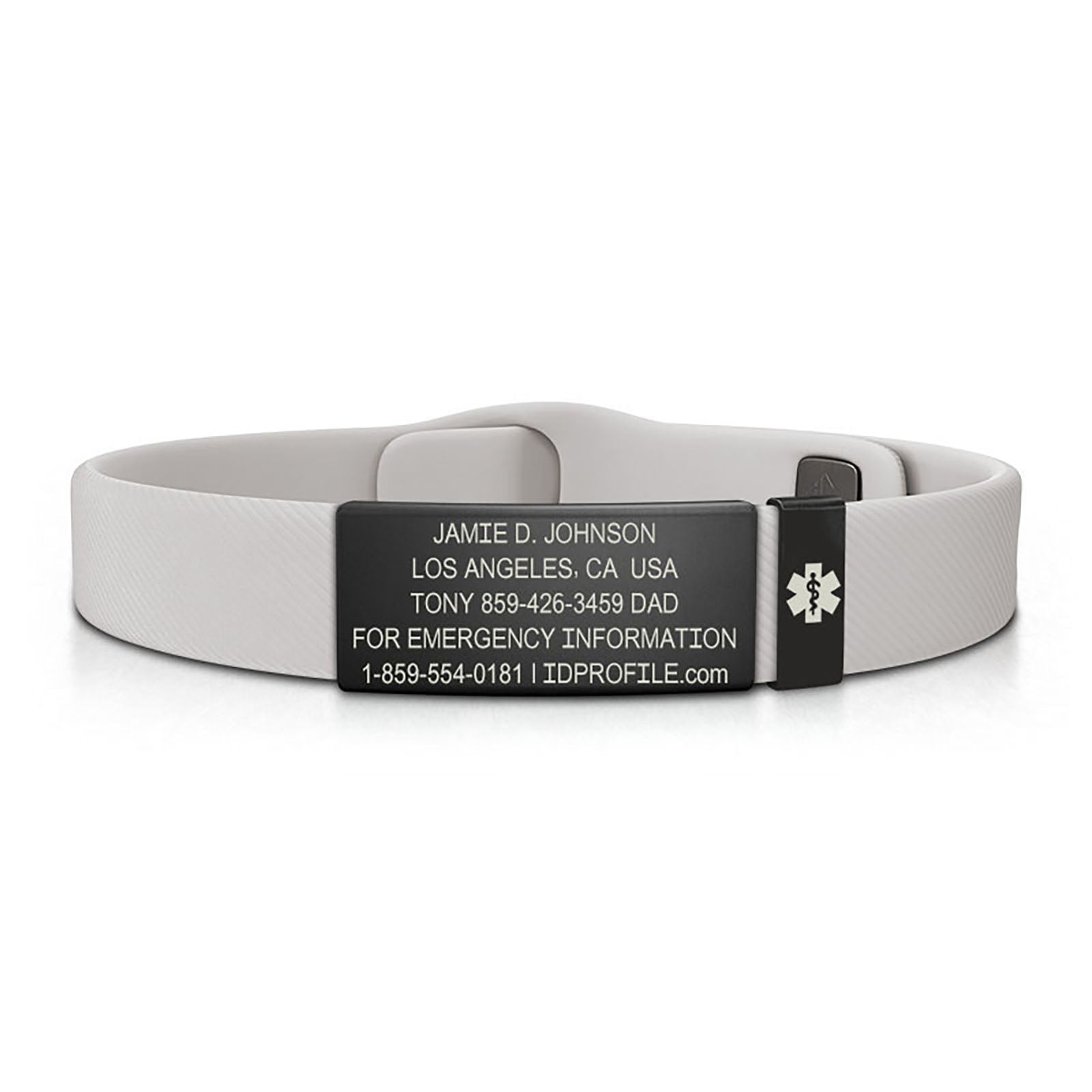 Sport Pin-Tuck Medical ID - With iD Profile ID 13mm - ROAD iD