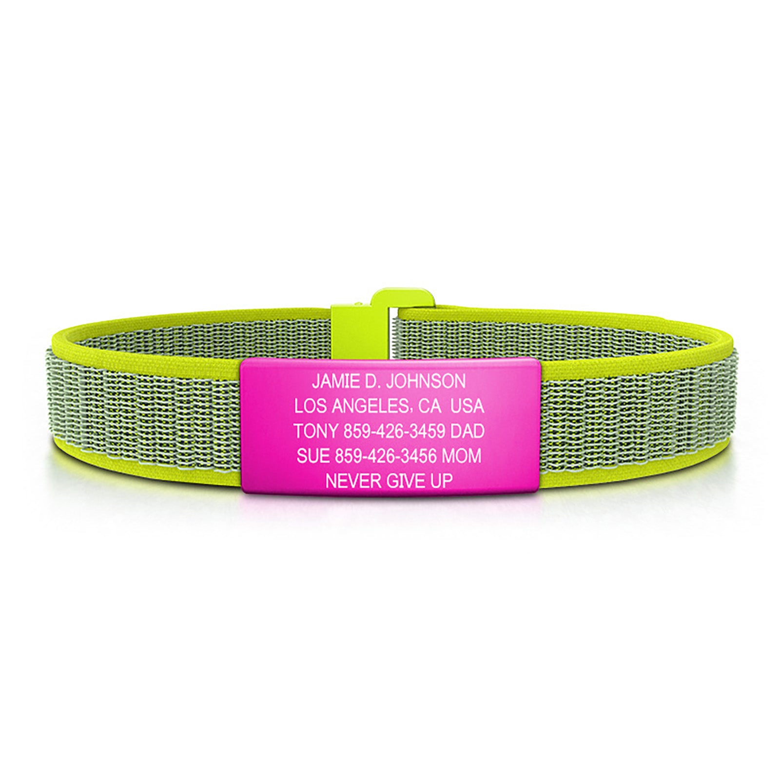 Nylon Loop ID - SM ID 13mm Pink Classic | Neon ROAD iD