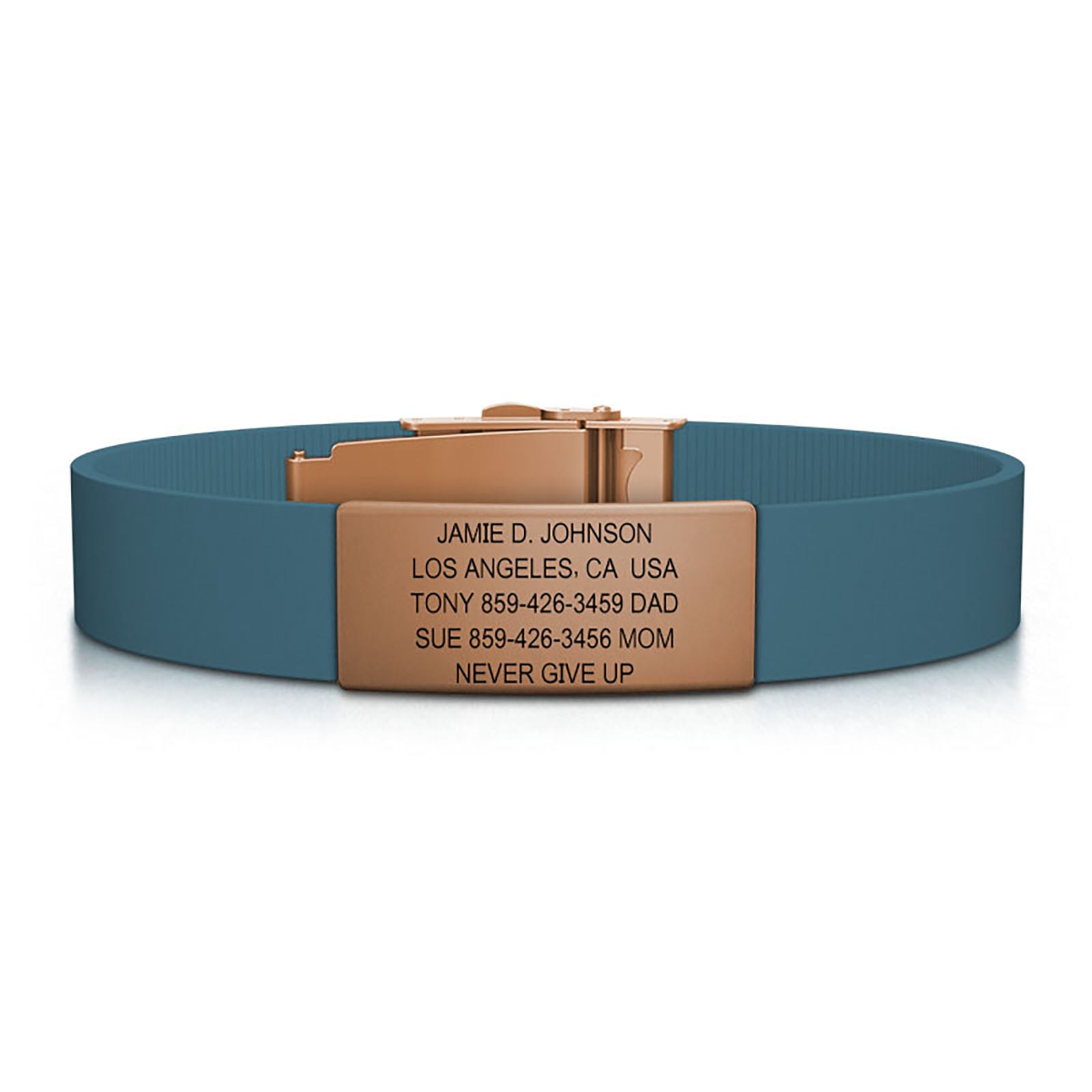 13mm / Rose Gold / Classic | Altitude Blue