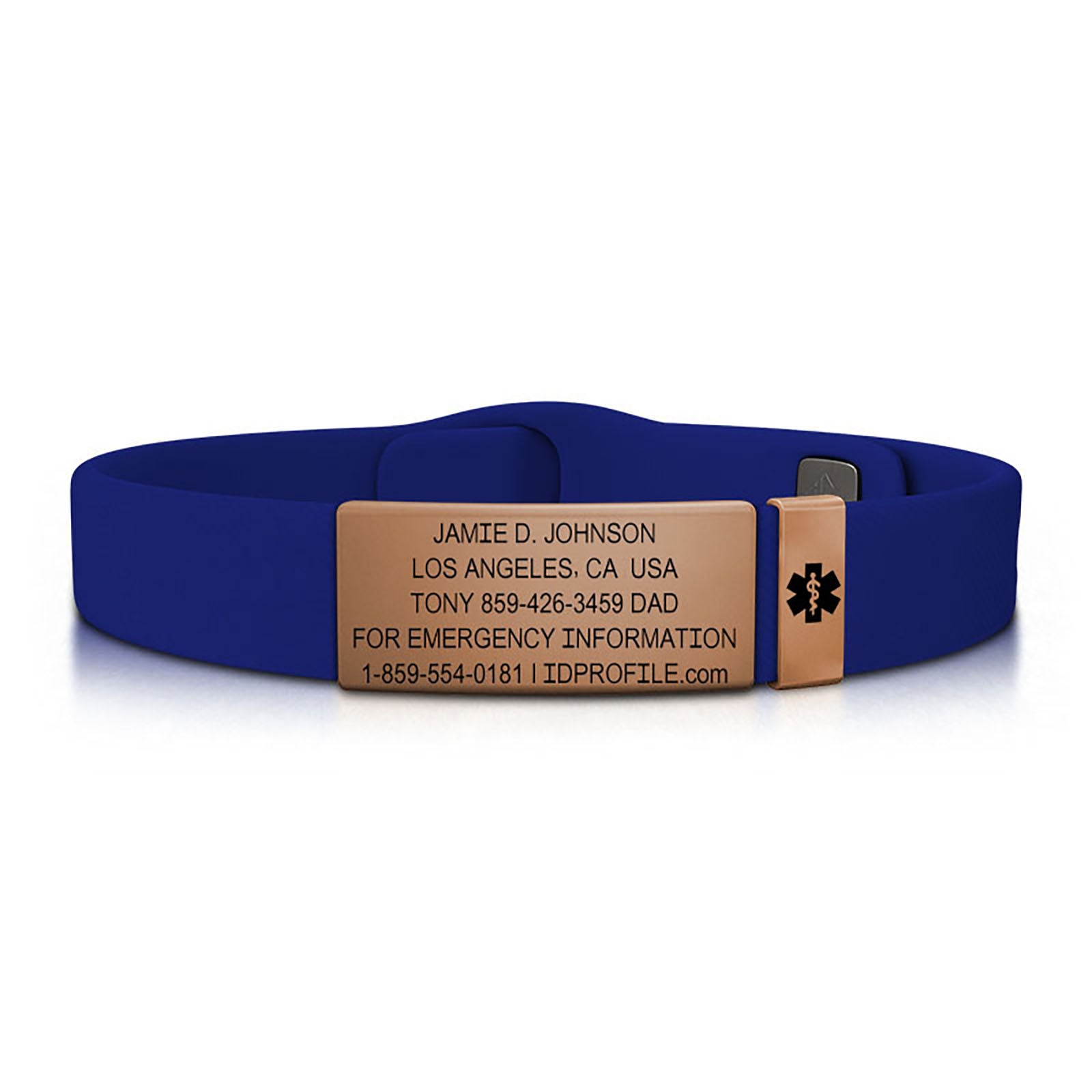 Sport Pin-Tuck Medical ID - With iD Profile ID 13mm - ROAD iD