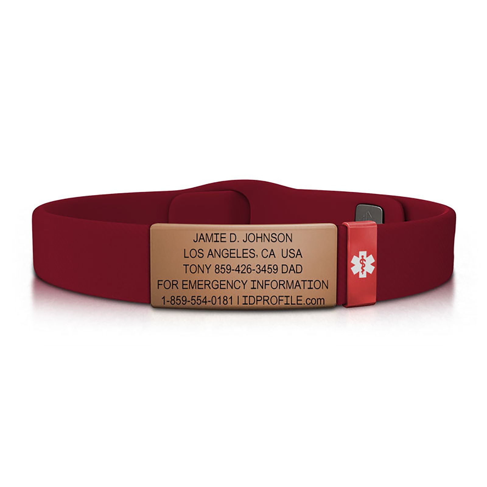 Sport Pin-Tuck Medical ID - With iD Profile ID 13mm - ROAD iD