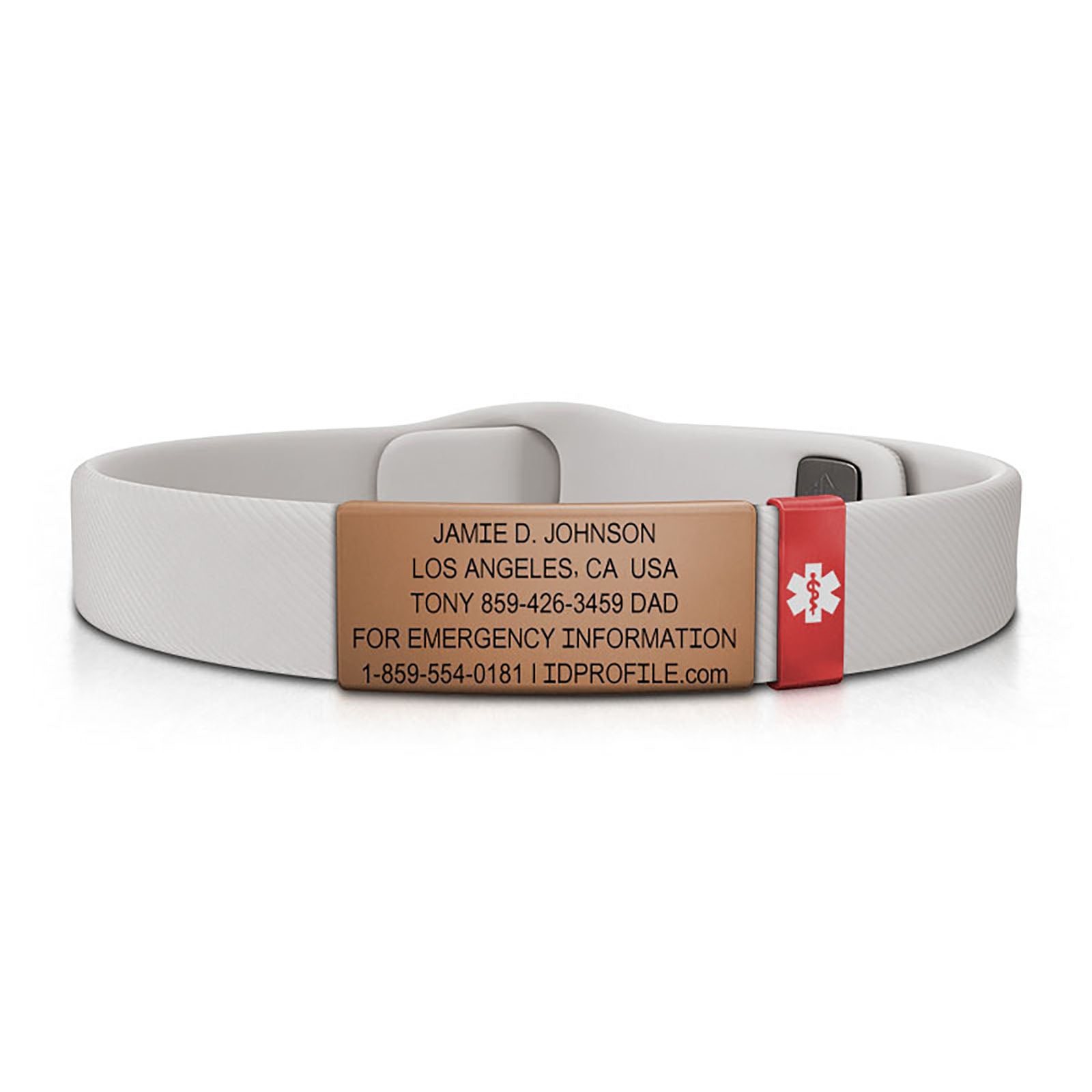 Sport Pin-Tuck Medical ID - With iD Profile ID 13mm - ROAD iD