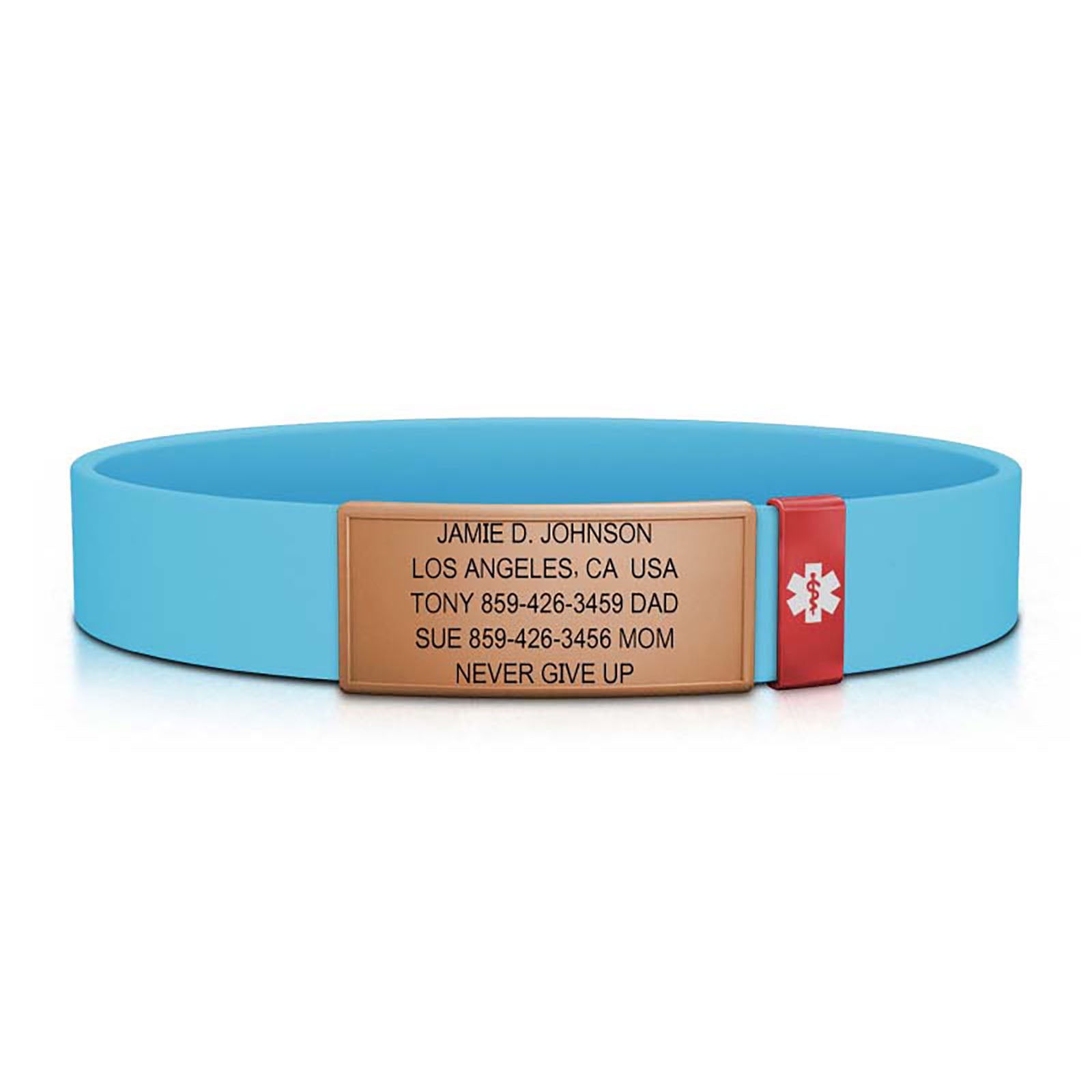 Medical Stretch ID - Women's ID Rose Gold-Ember - ROAD iD