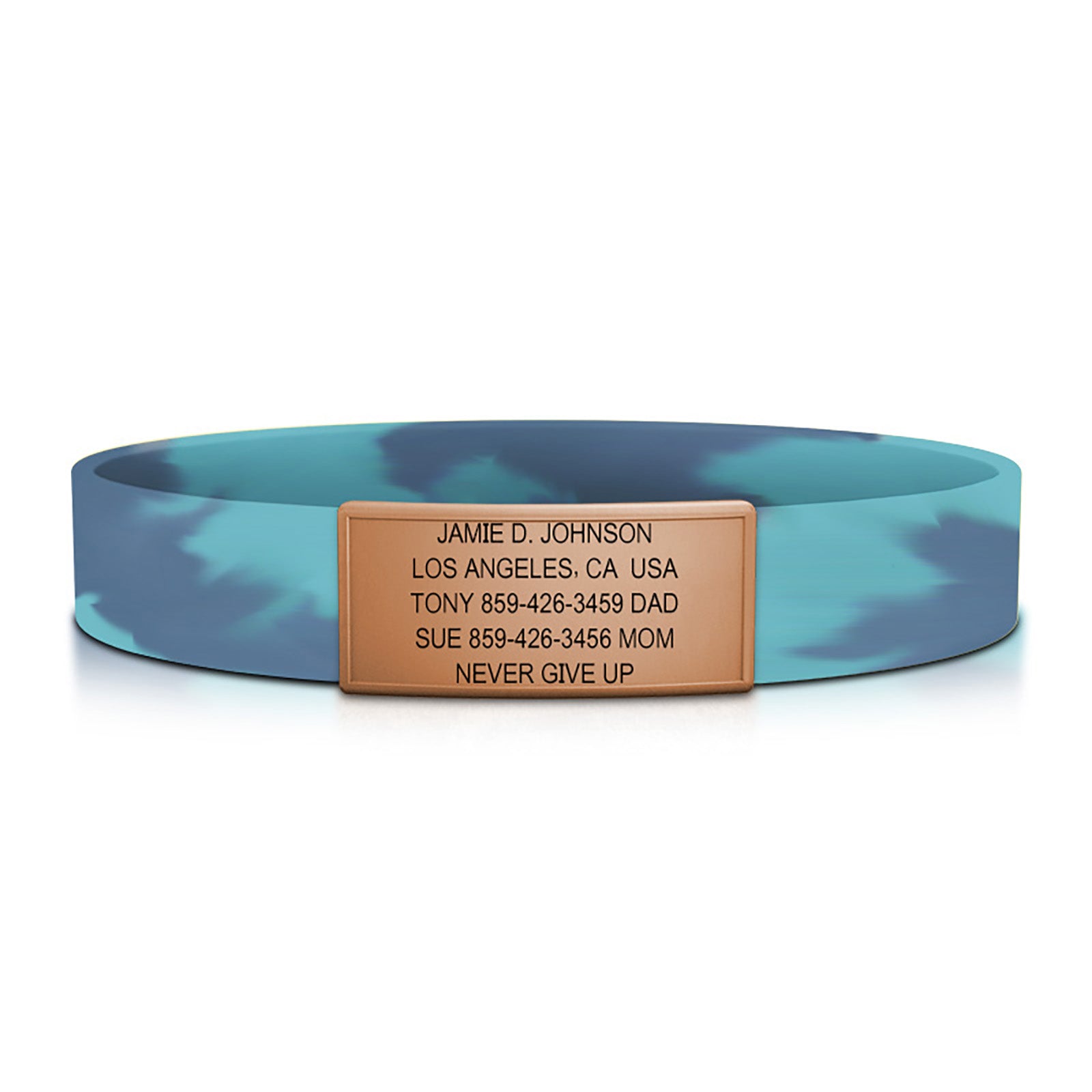 Stretch ID - Kids Pack ID Rose Gold Limited | Tidal Teal Tie Dye ROAD iD