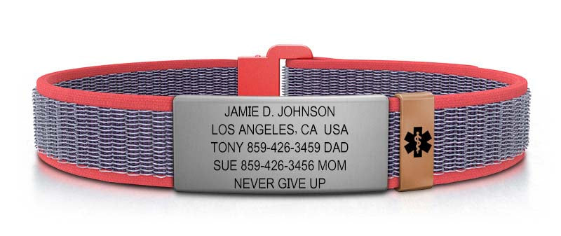 Nylon Loop Medical ID - ML ID ROAD iD
