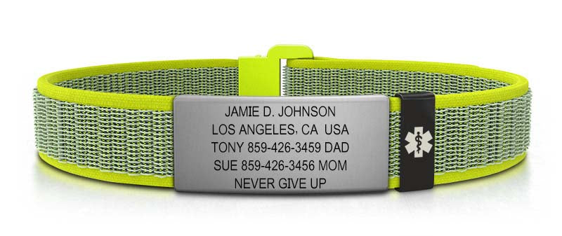 Nylon Loop Medical ID - ML ID ROAD iD