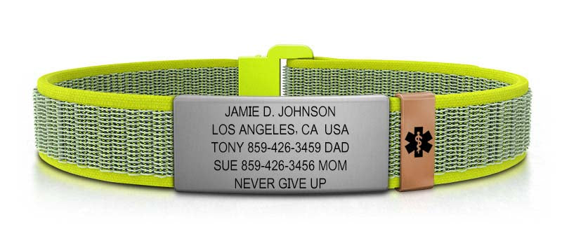 Nylon Loop Medical ID - ML ID ROAD iD