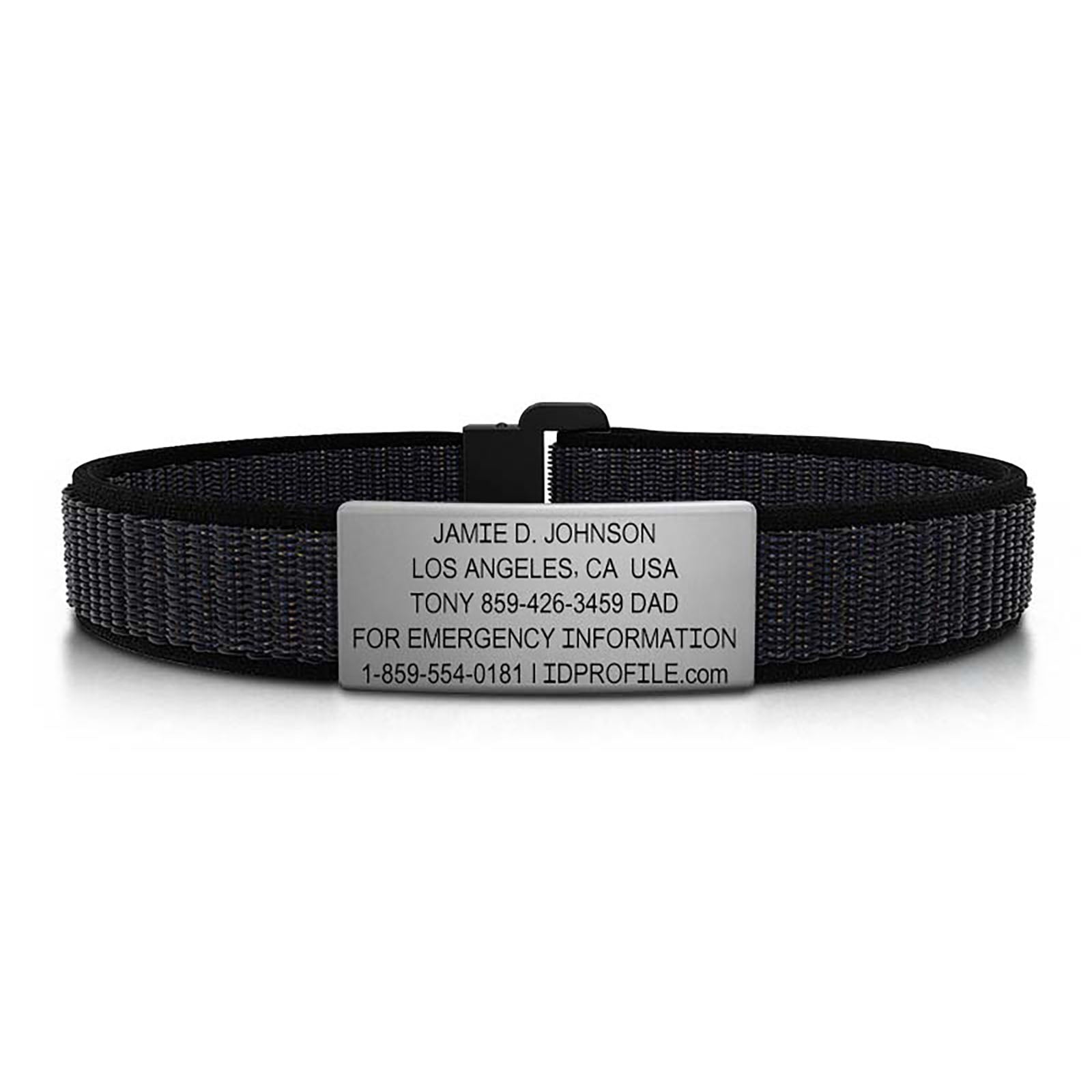 Nylon Loop ID - XL - With iD Profile ID 13mm Slate Classic | Cosmic ROAD iD
