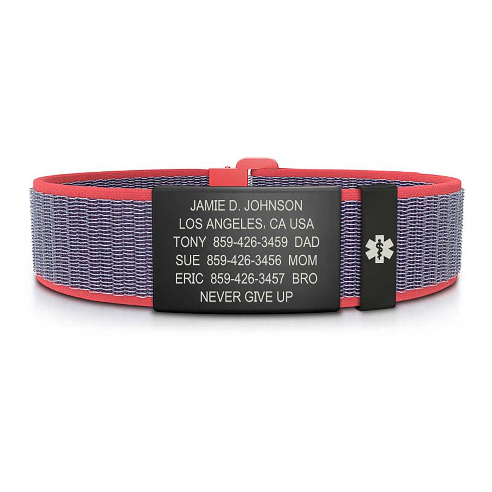 Nylon Loop Medical ID - SM ID 19mm - ROAD iD