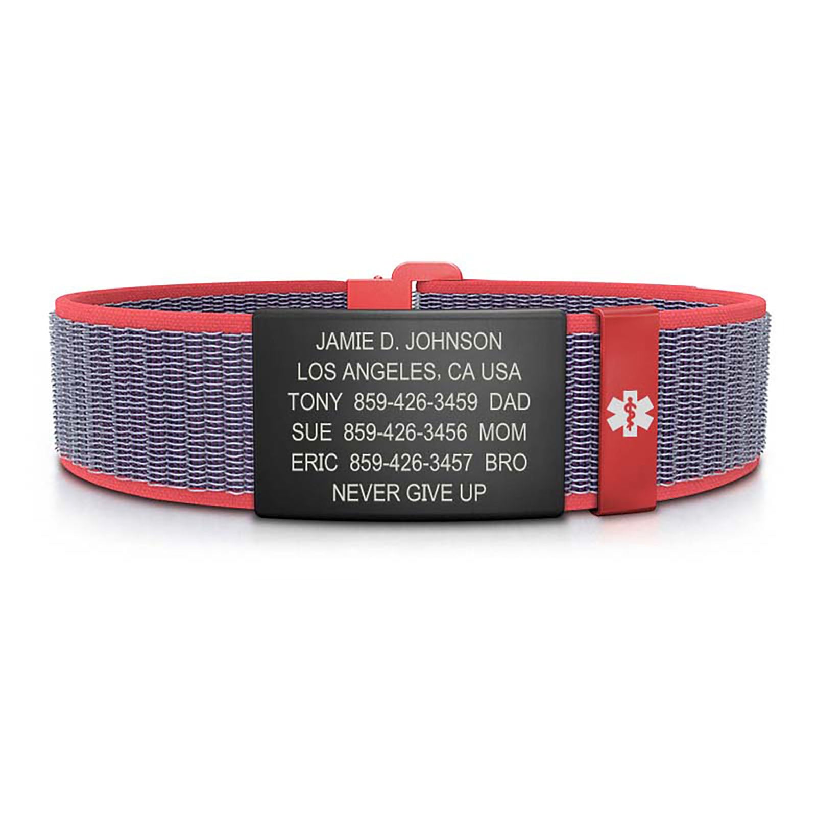 Nylon Loop Medical ID - SM ID 19mm - ROAD iD