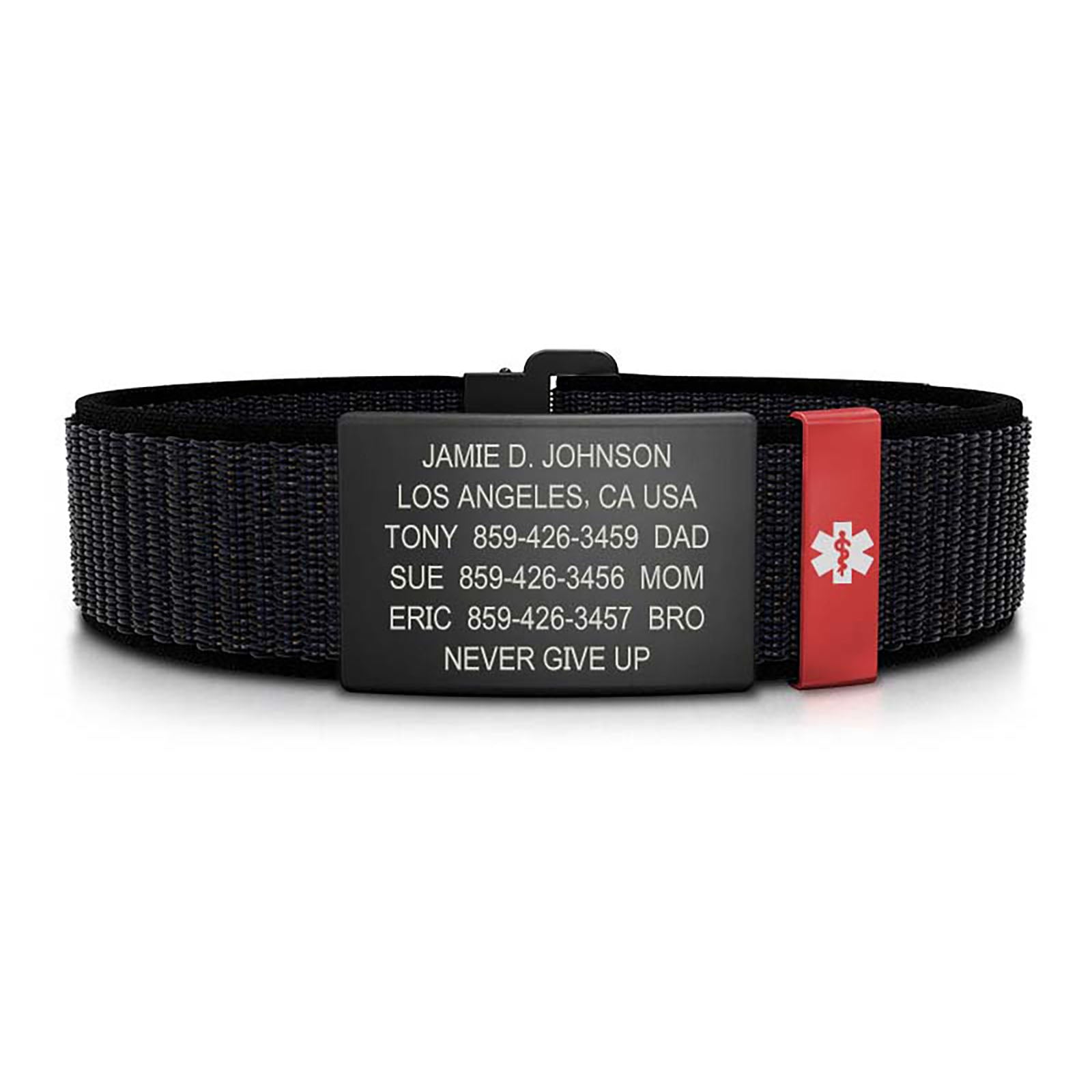 Nylon Loop Medical ID - SM ID 19mm - ROAD iD