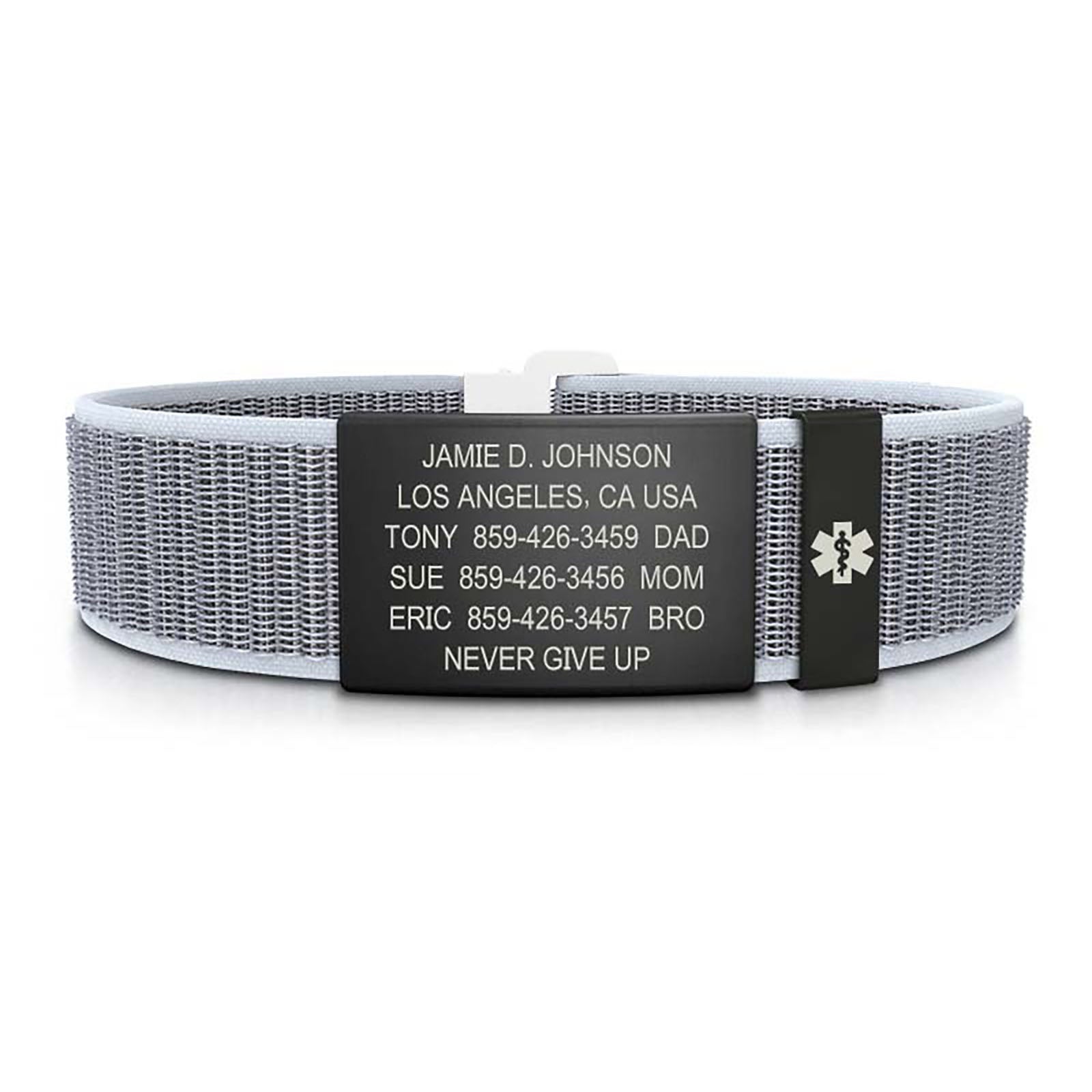 Nylon Loop Medical ID - SM ID 19mm - ROAD iD