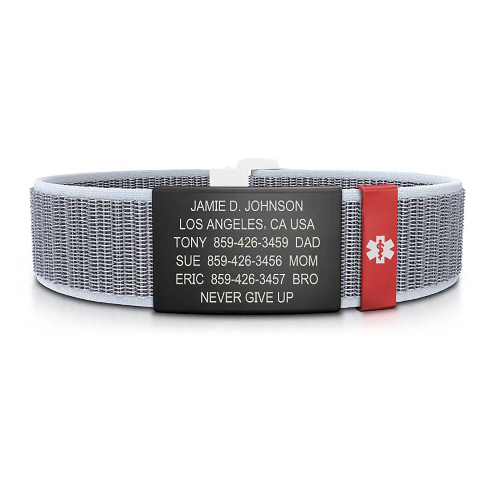 Nylon Loop Medical ID - SM ID 19mm - ROAD iD