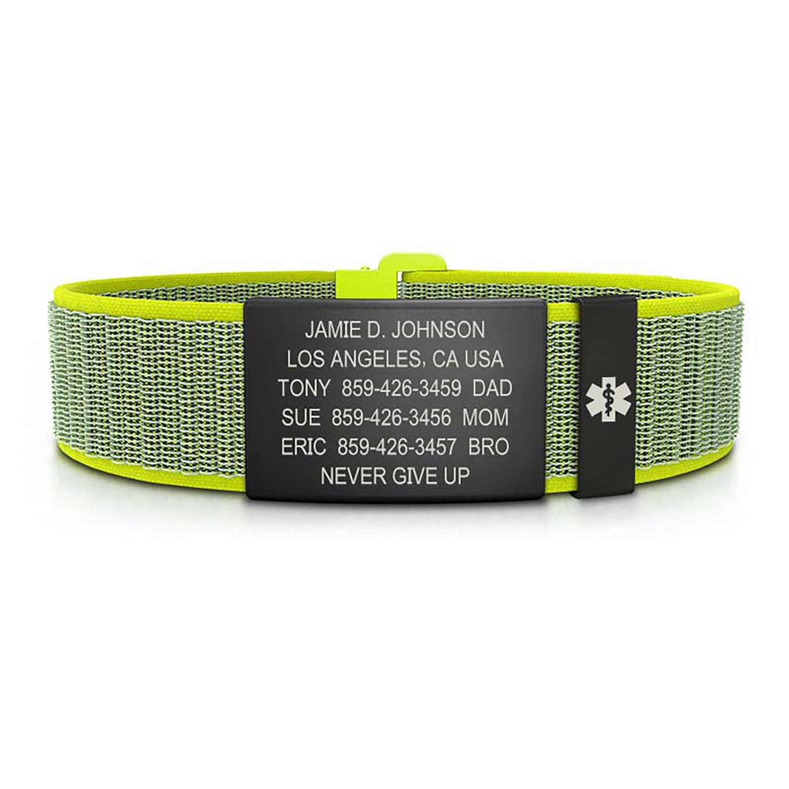 Nylon Loop Medical ID - SM ID 19mm - ROAD iD