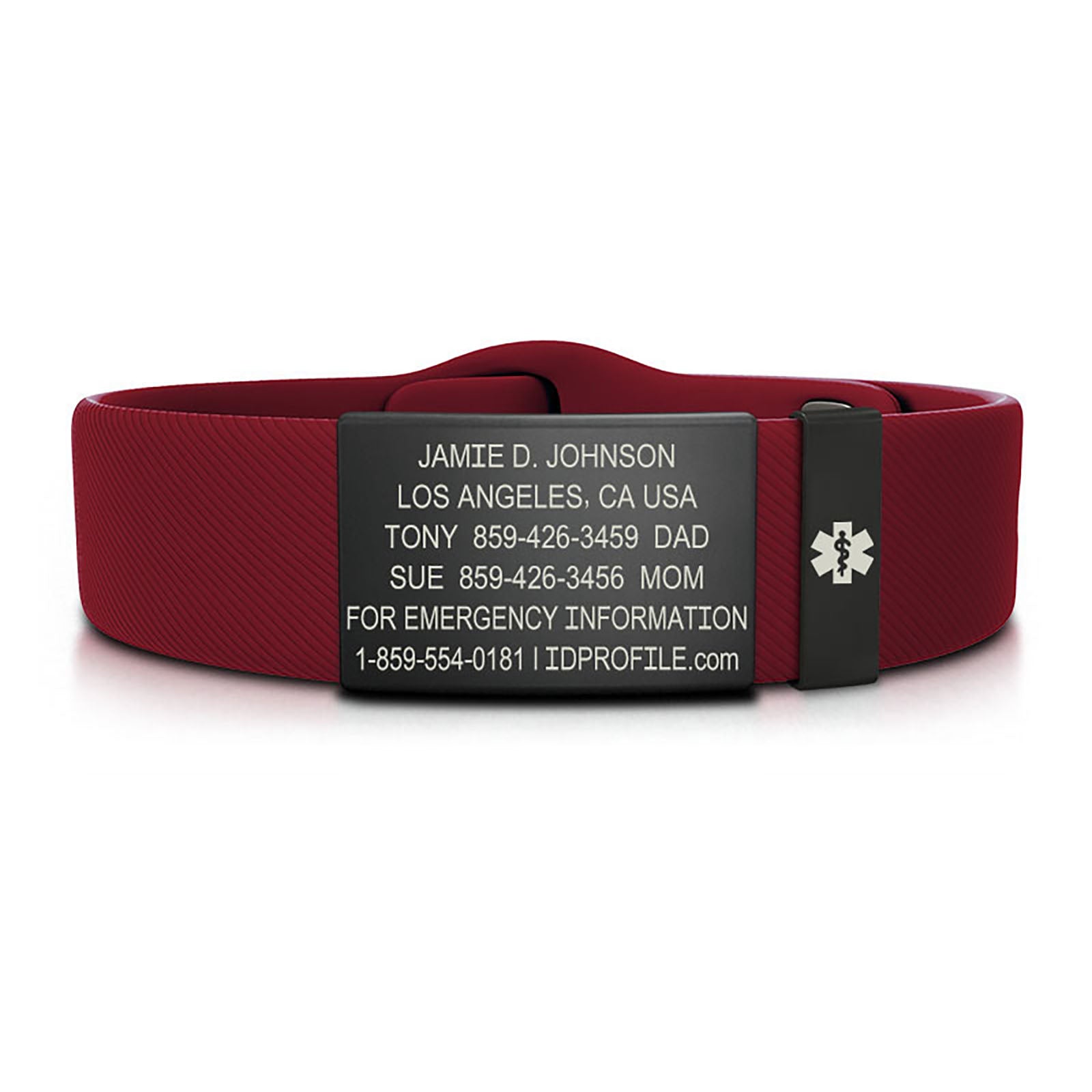 Sport Pin-Tuck Medical ID - With iD Profile ID 19mm - ROAD iD