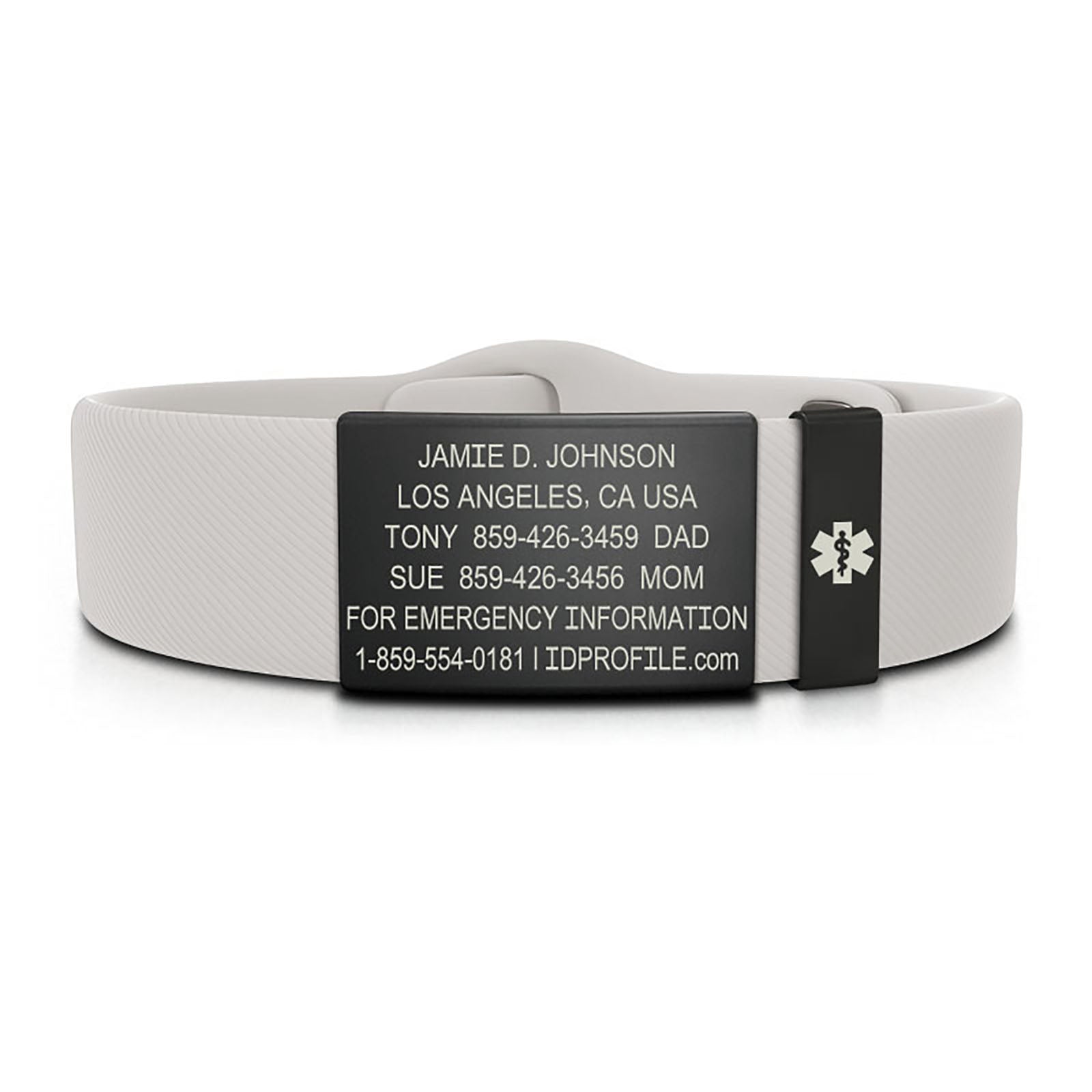 Sport Pin-Tuck Medical ID - With iD Profile ID 19mm - ROAD iD
