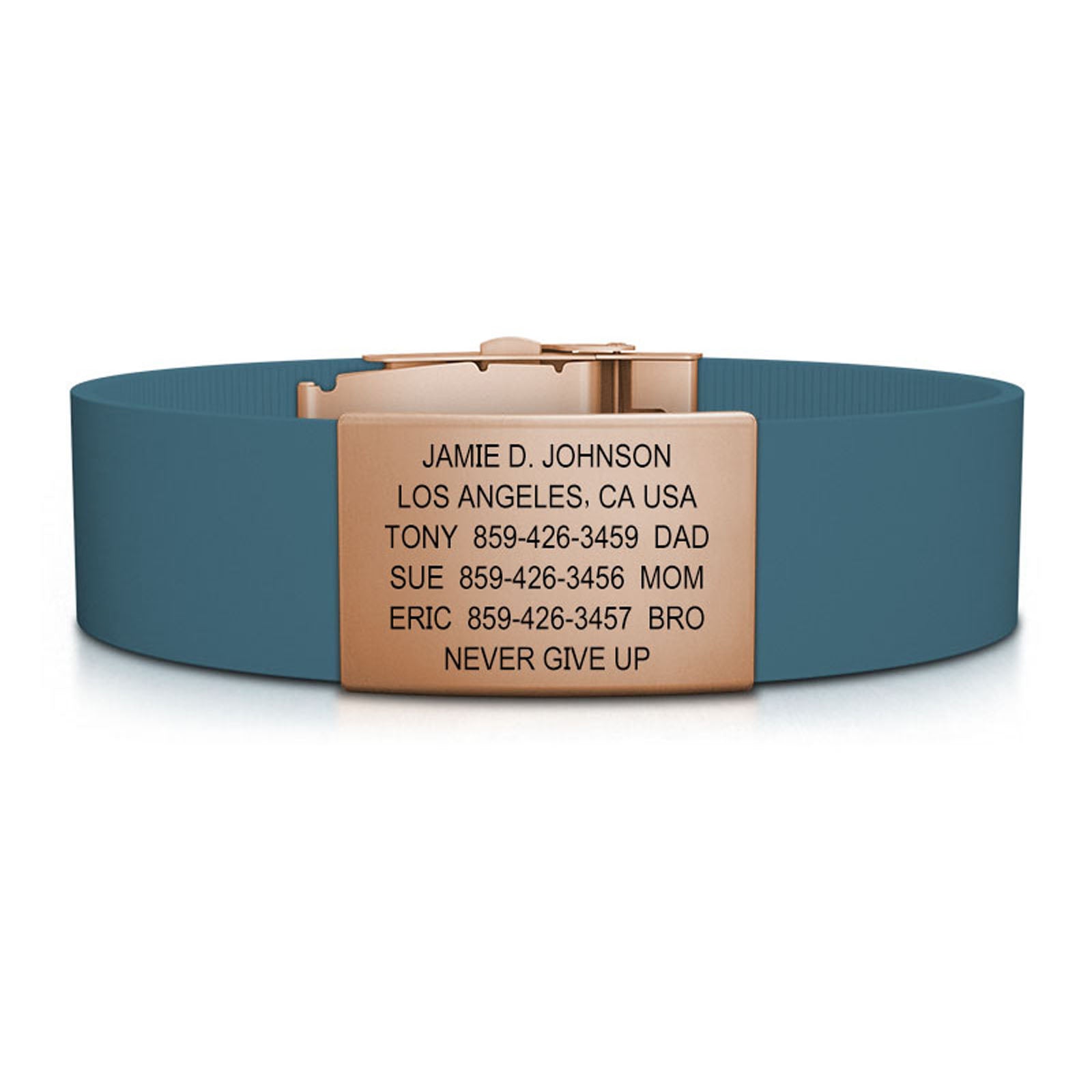 19mm / Rose Gold / Classic | Altitude Blue