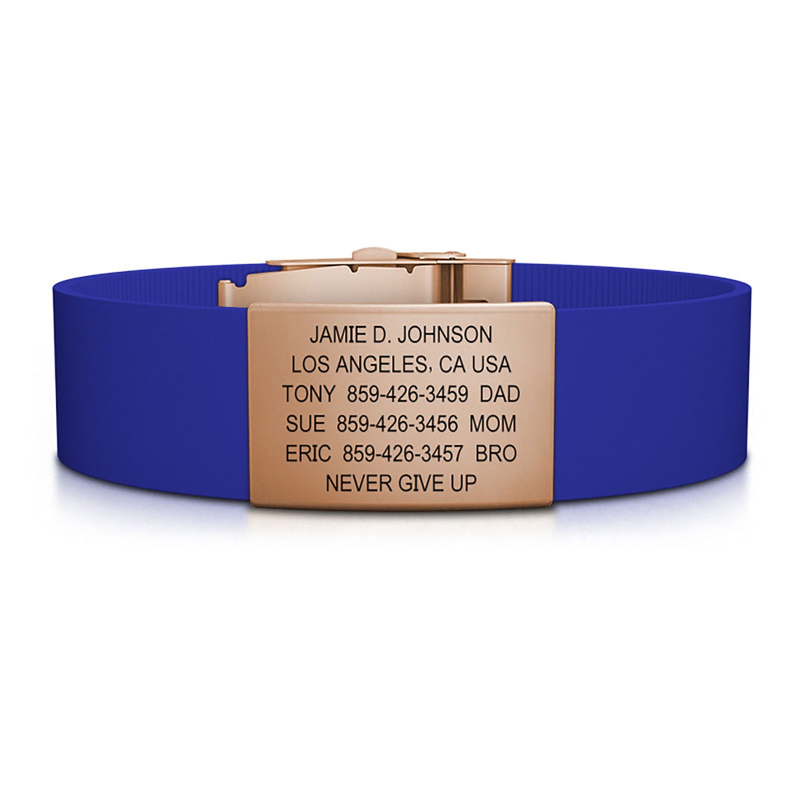 19mm / Rose Gold / Classic | Blue