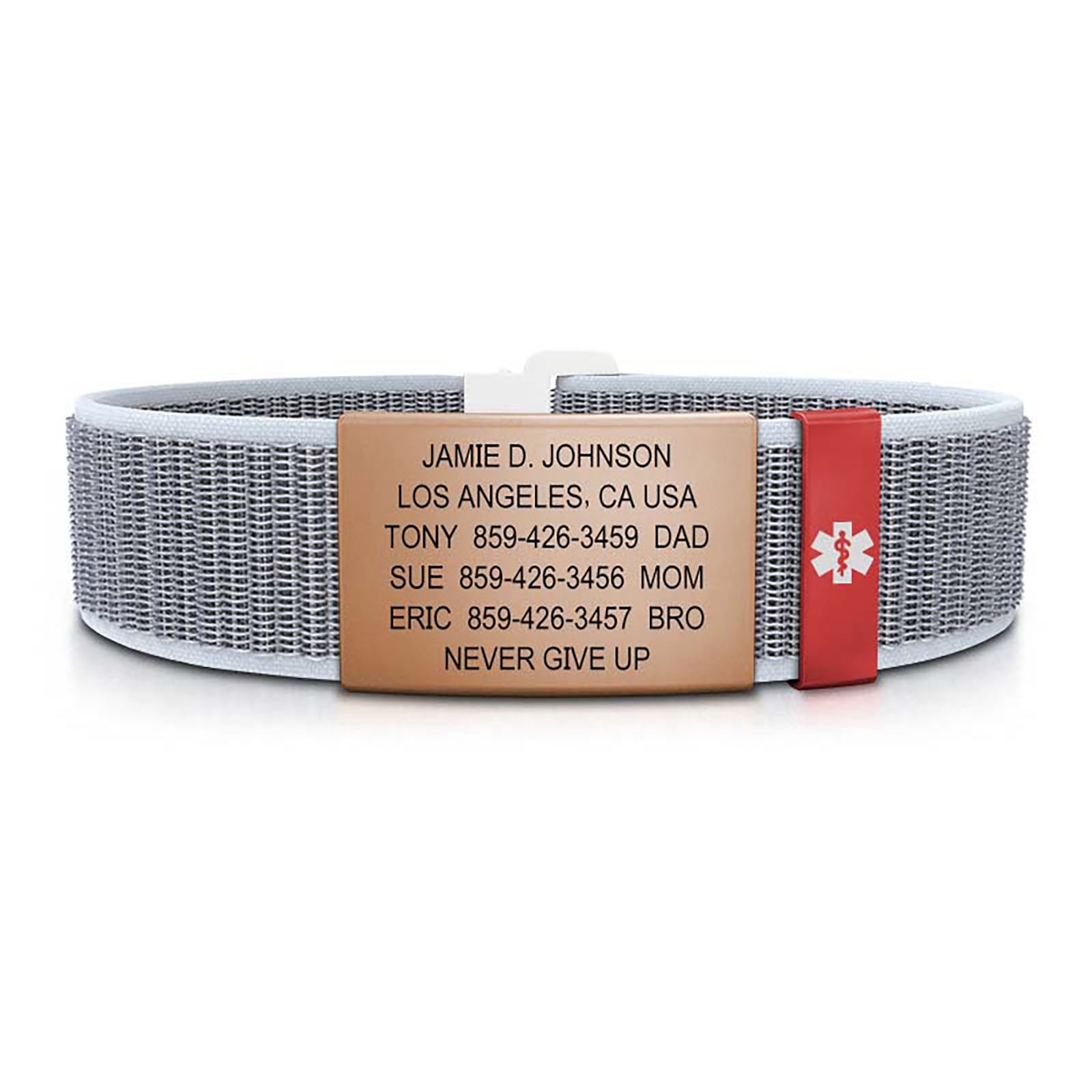 Nylon Loop Medical ID - SM ID 19mm - ROAD iD