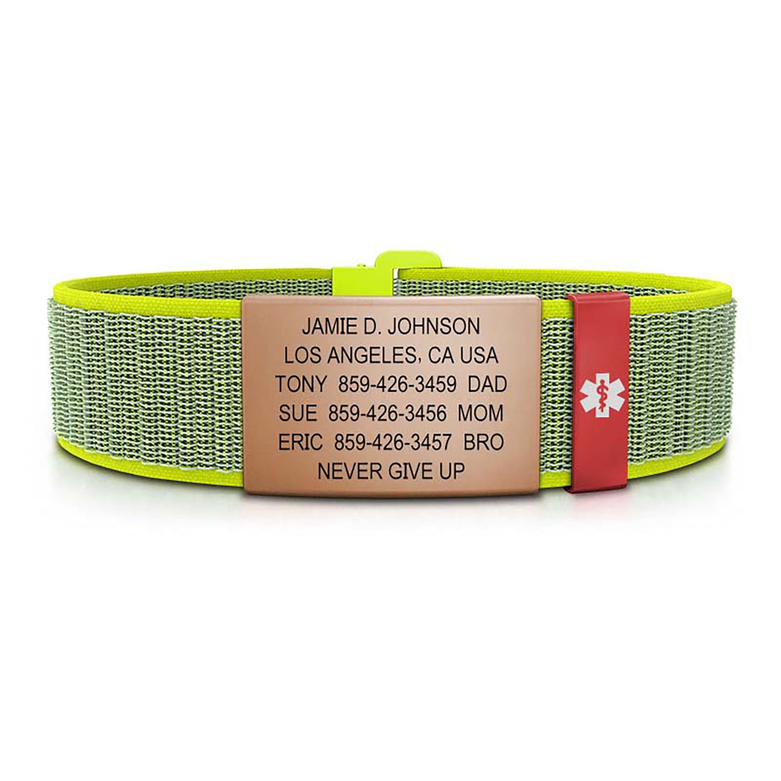 Nylon Loop Medical ID - SM ID 19mm - ROAD iD