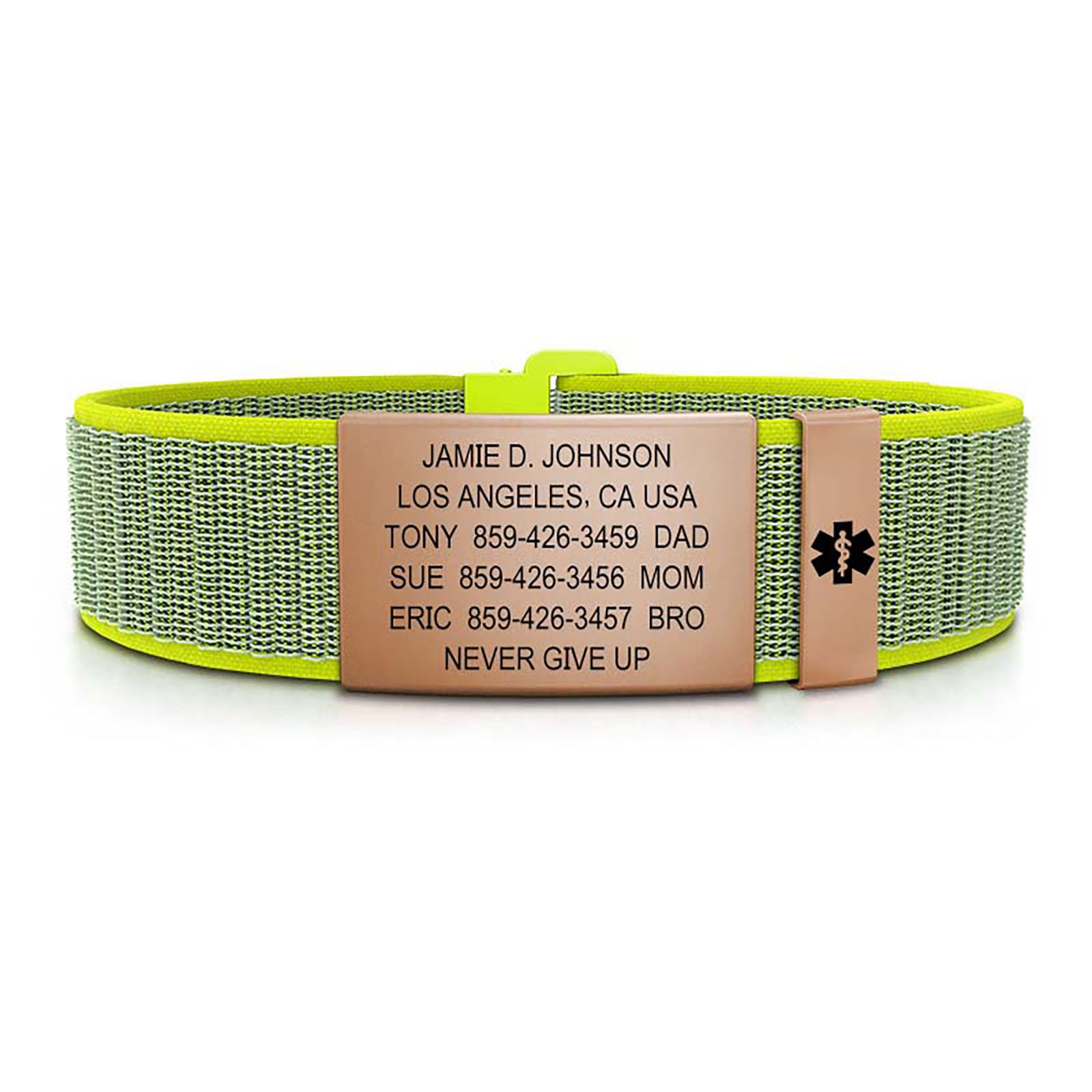 Nylon Loop Medical ID - SM ID 19mm - ROAD iD