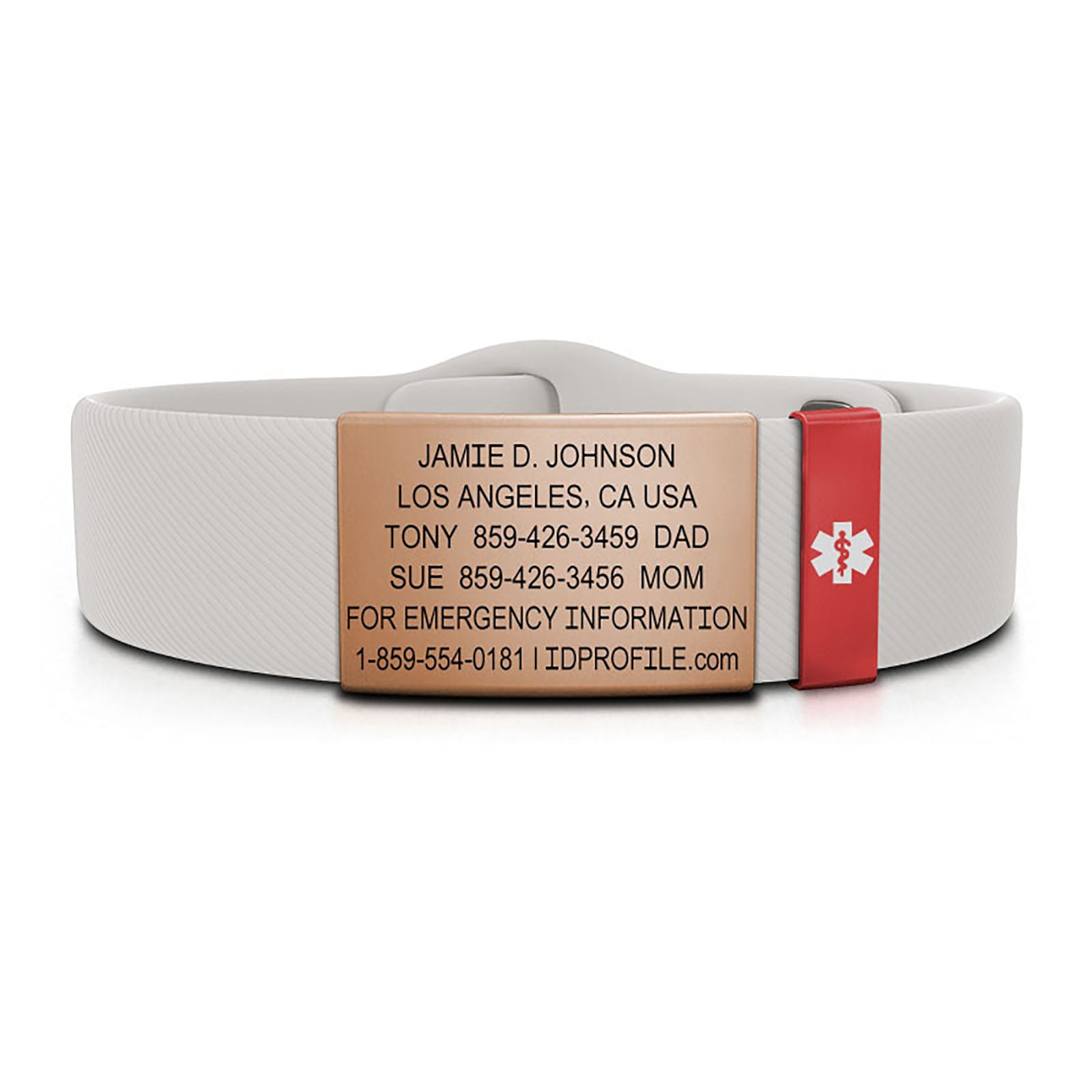 Sport Pin-Tuck Medical ID - With iD Profile ID 19mm - ROAD iD