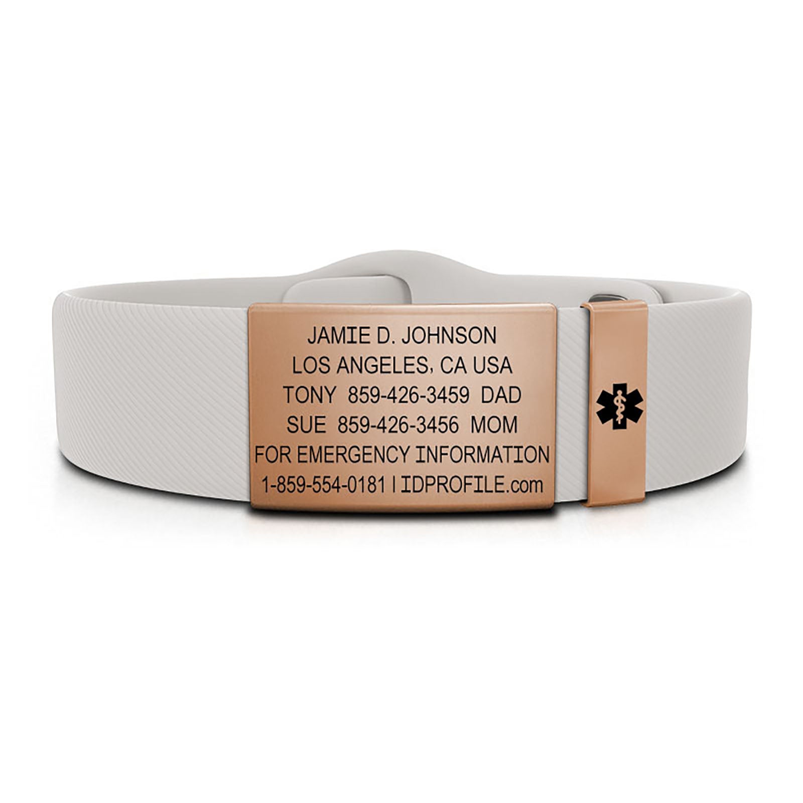 Sport Pin-Tuck Medical ID - With iD Profile ID 19mm - ROAD iD