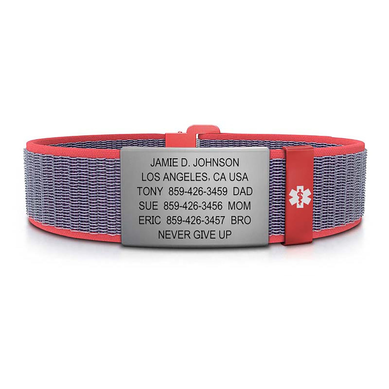 Nylon Loop Medical ID - SM ID 19mm - ROAD iD