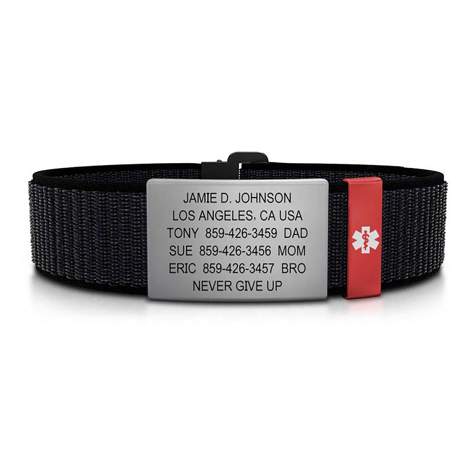 Nylon Loop Medical ID - SM ID 19mm - ROAD iD