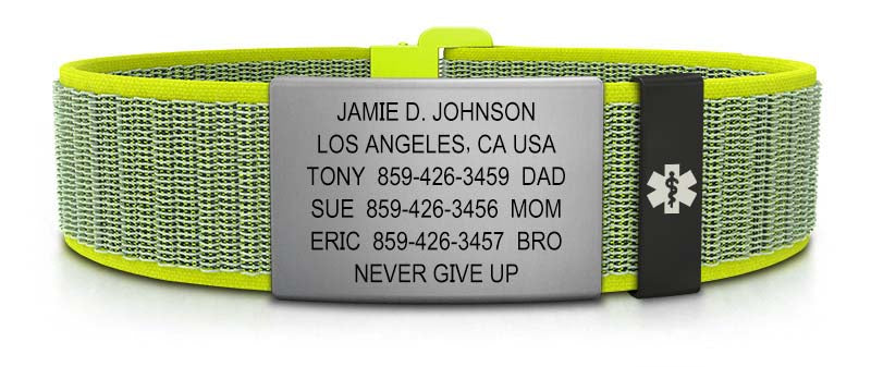 Nylon Loop Medical ID - ML ID - ROAD iD