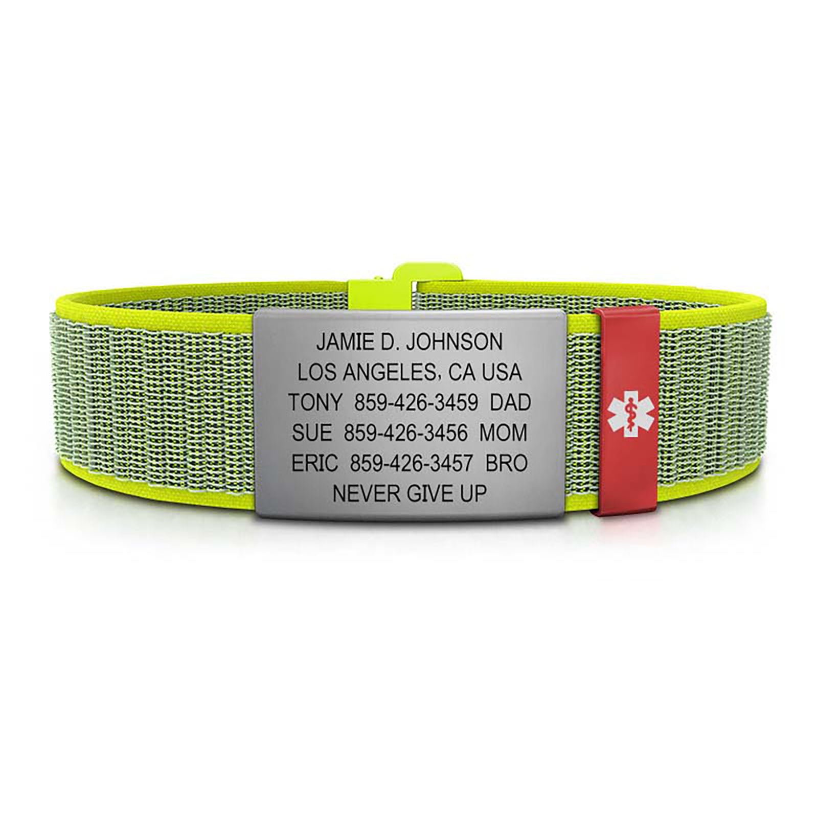Nylon Loop Medical ID - SM ID 19mm - ROAD iD