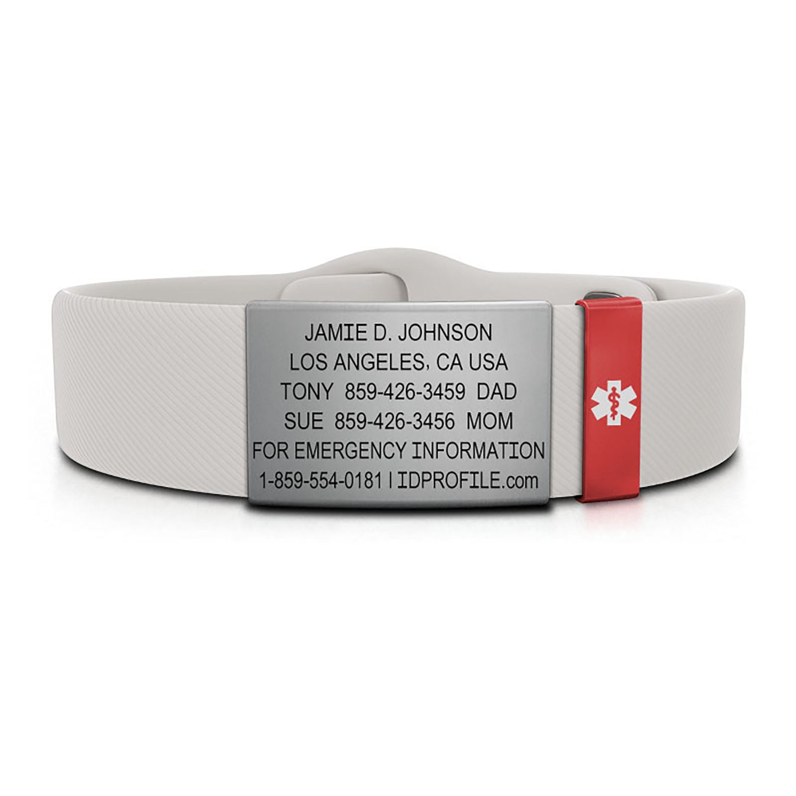Sport Pin-Tuck Medical ID - With iD Profile ID 19mm - ROAD iD