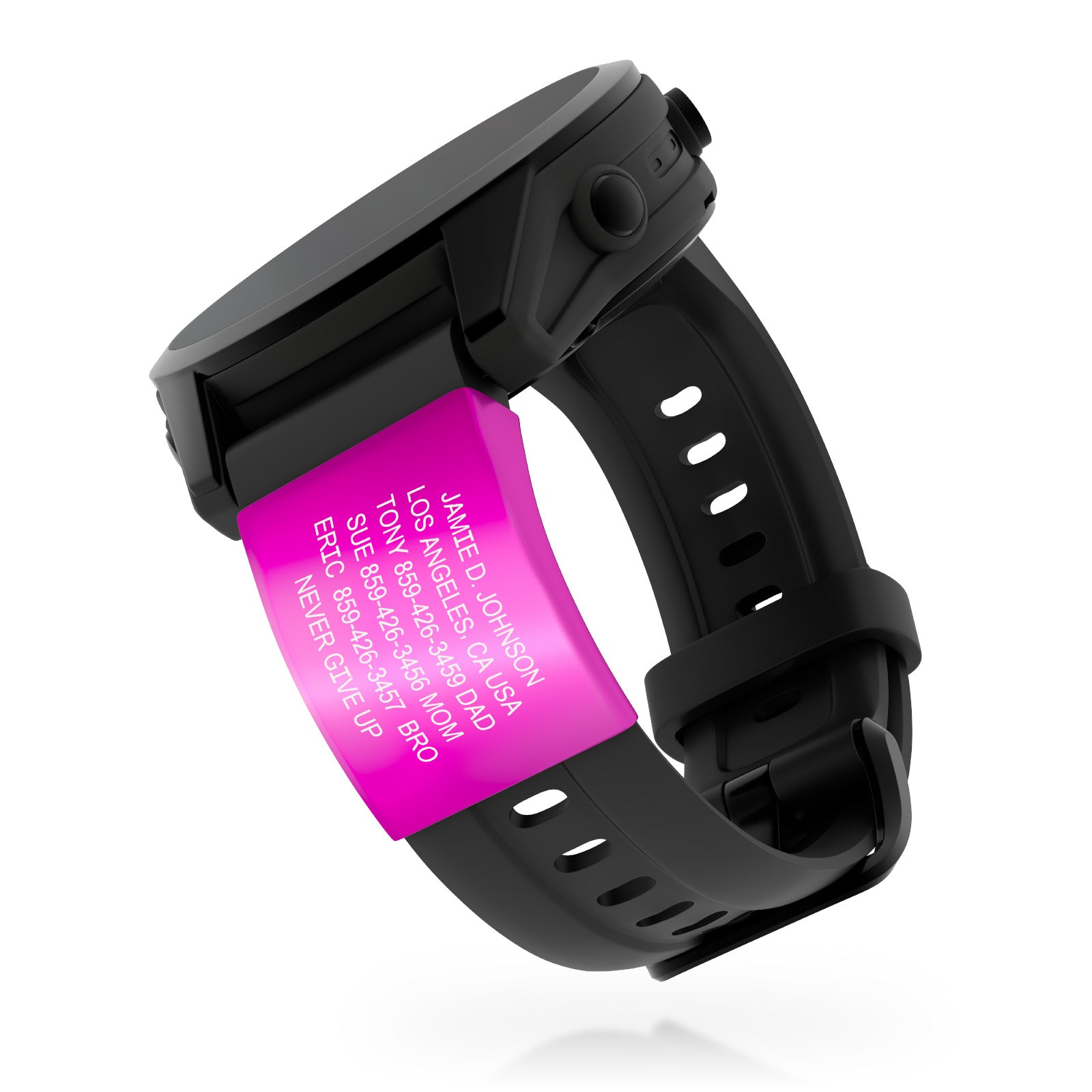 Garmin Watch ID With Profile ID Pink Quick Fit | 22mm ROAD iD