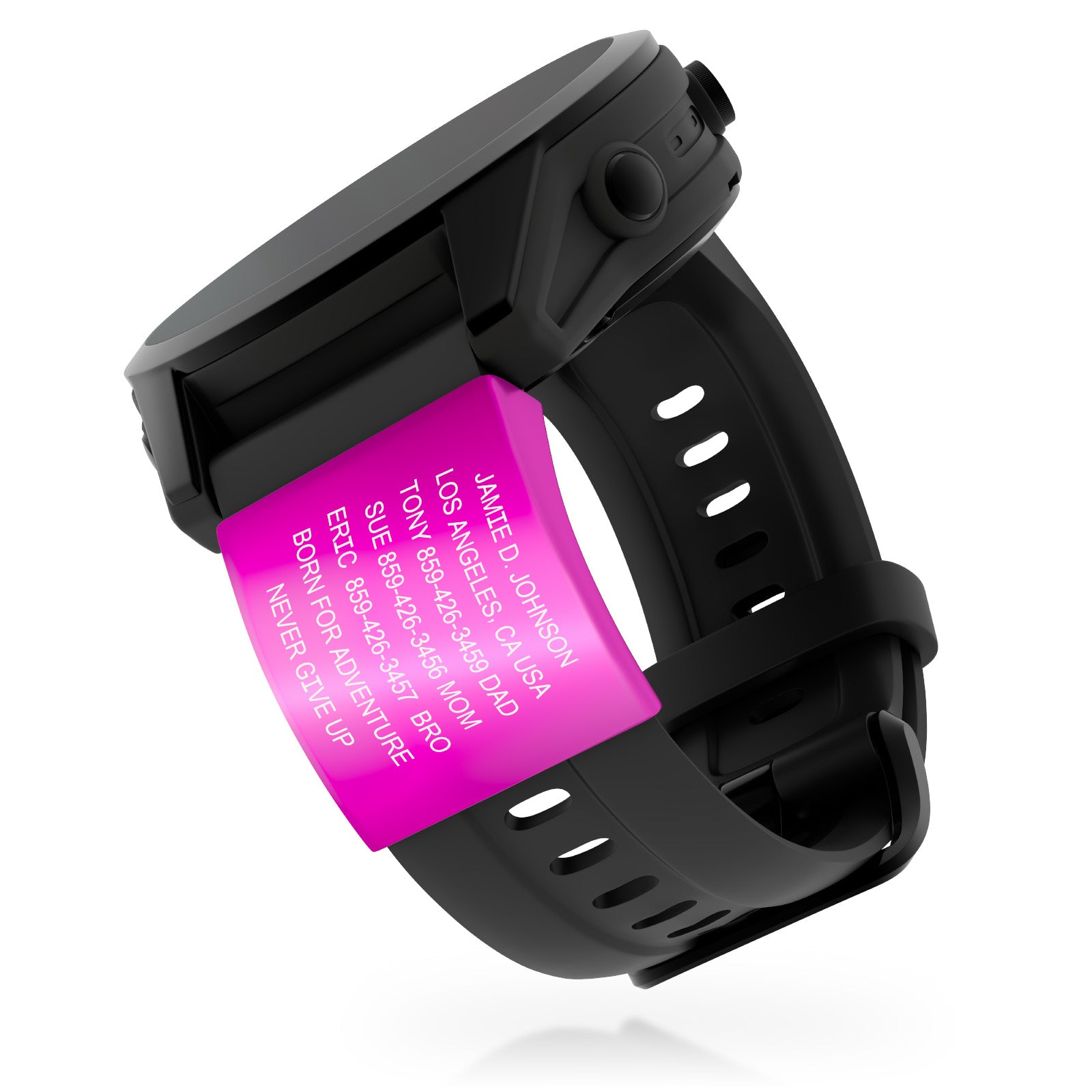 Garmin Watch ID With Profile ID Pink Quick Fit | 26mm ROAD iD