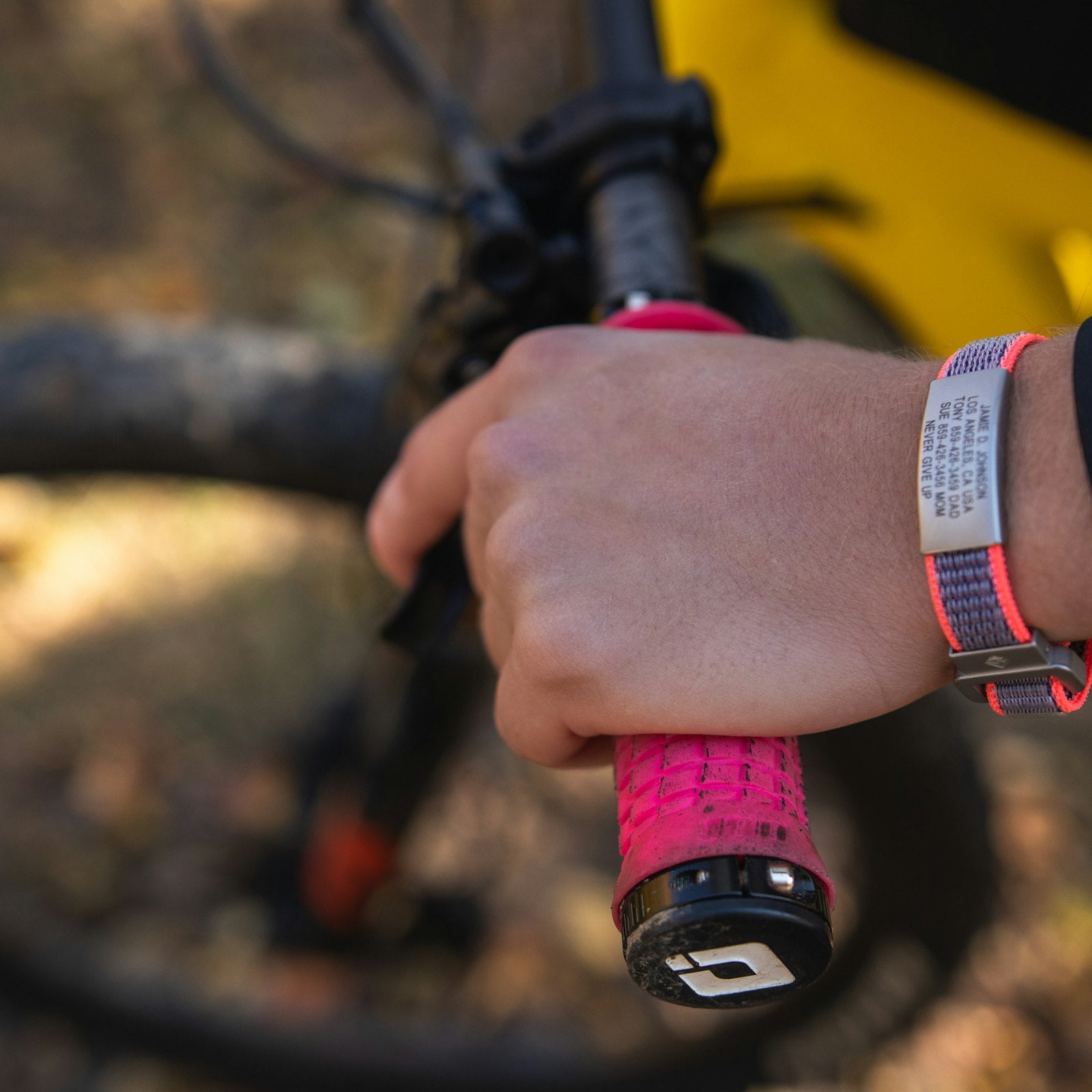 Nylon Loop Medical ID - SM - With iD Profile ID ROAD iD