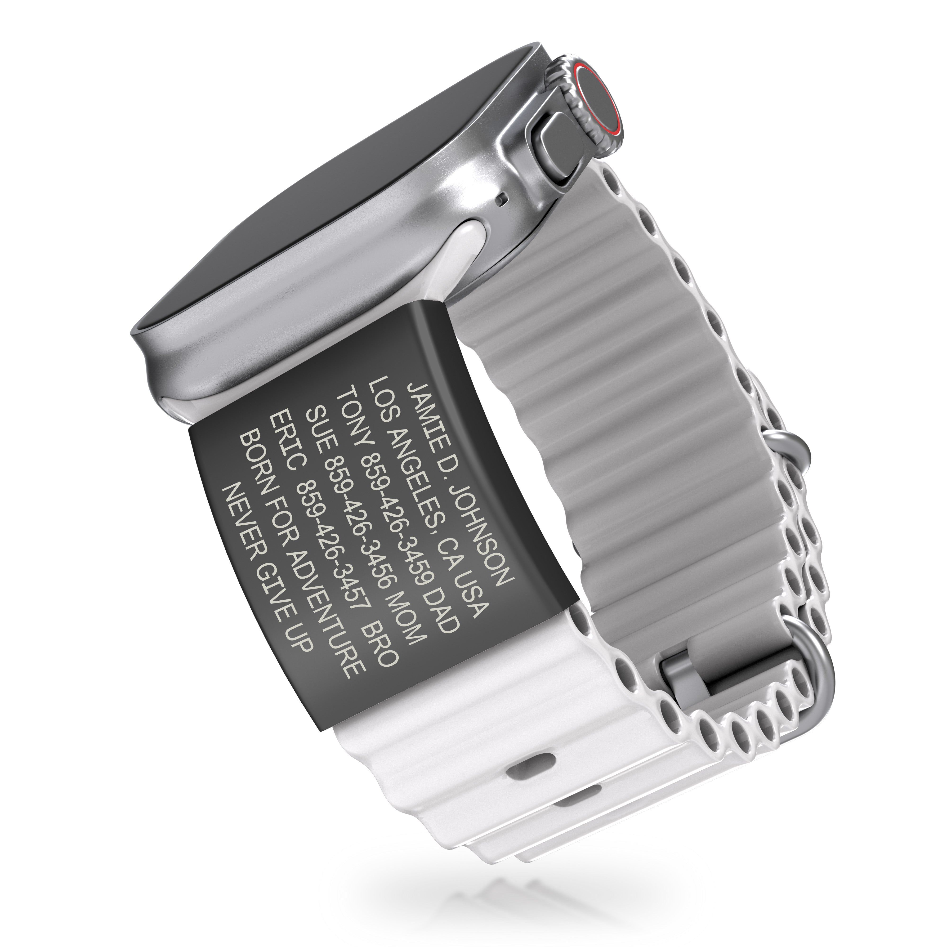 Apple Watch Medical ID ID Graphite Ultra | Ocean ROAD iD