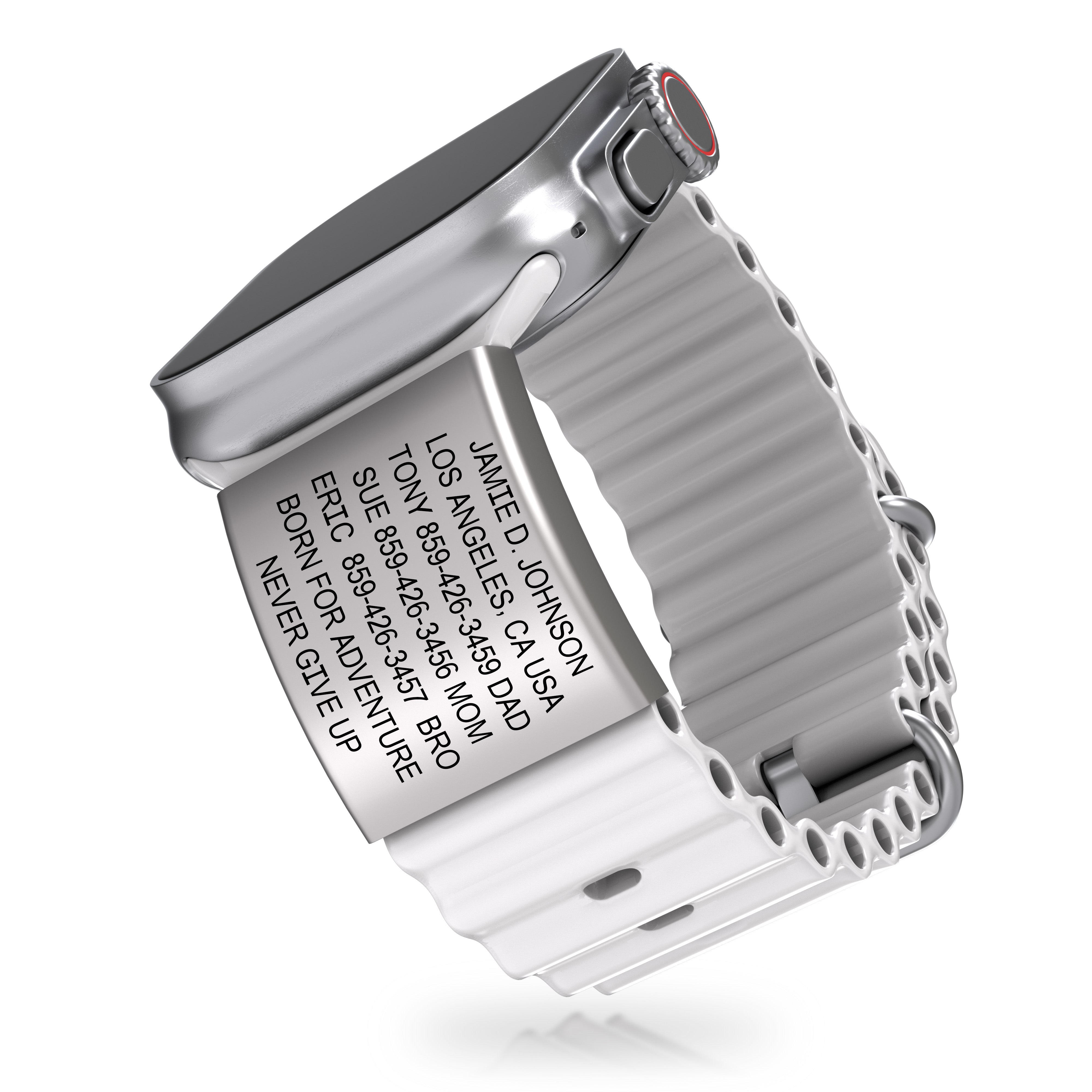 Apple Watch Medical ID ID Slate Ultra | Ocean ROAD iD