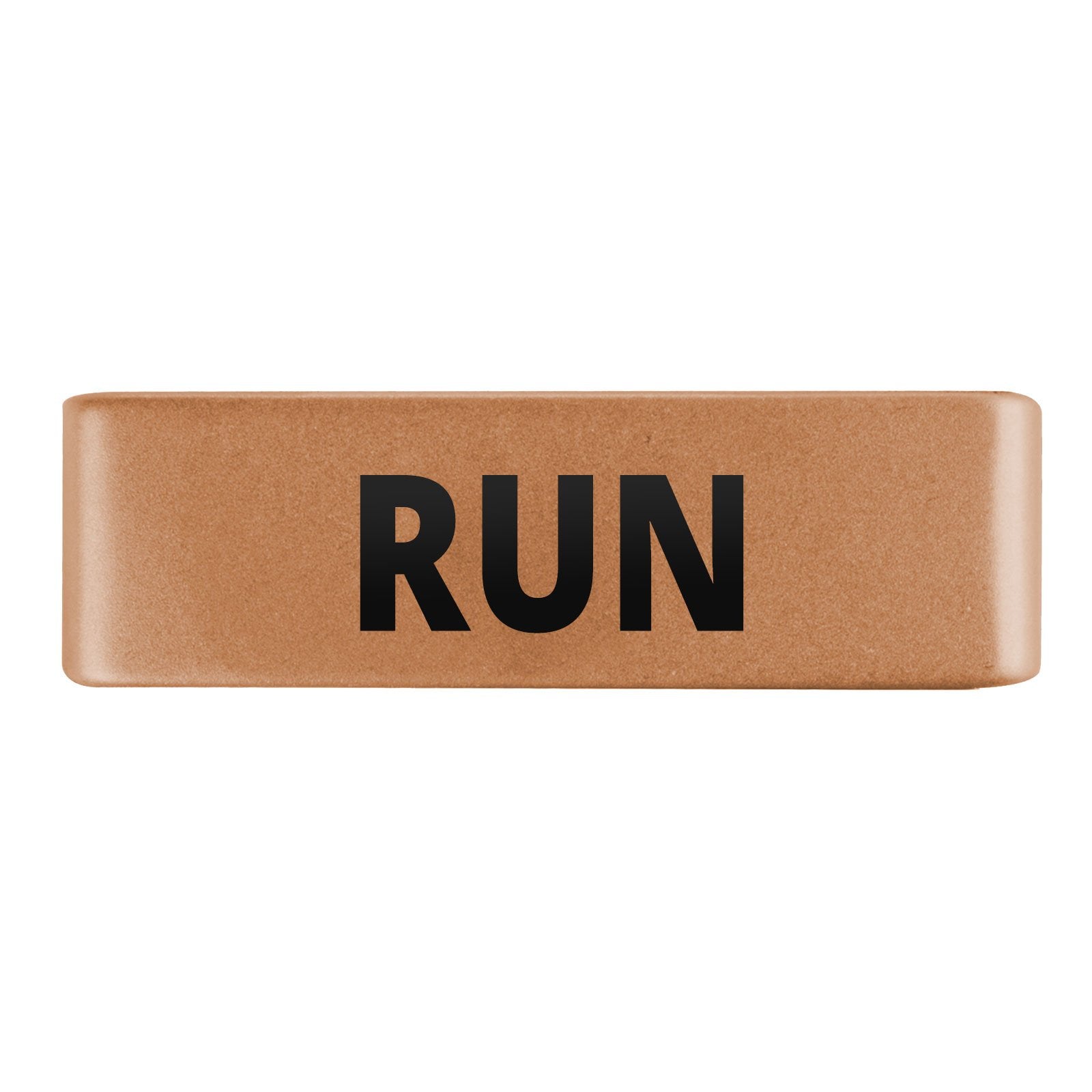 Run Badge Badge 19mm Rose Gold ROAD iD