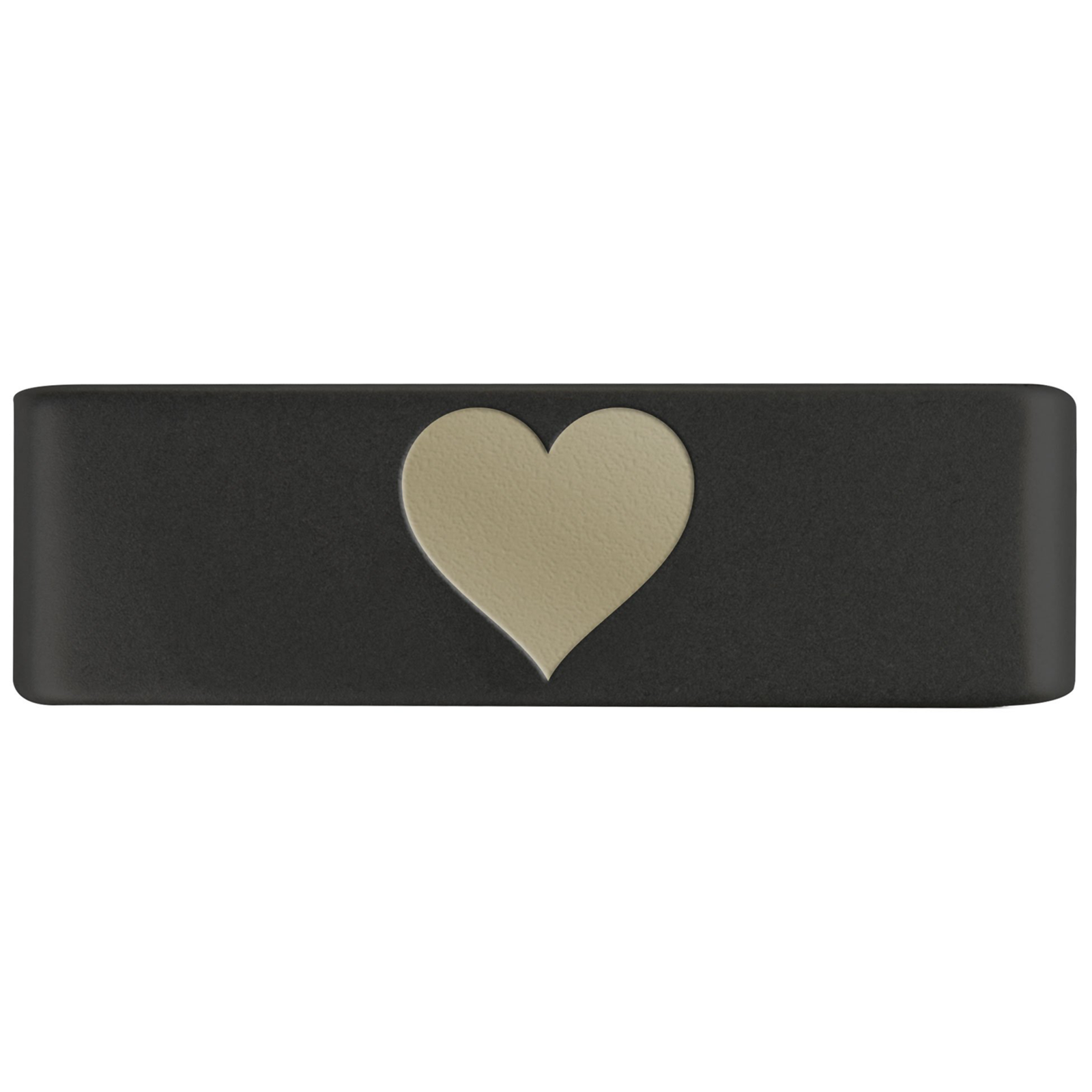 Heart Badge Badge 19mm Graphite ROAD iD