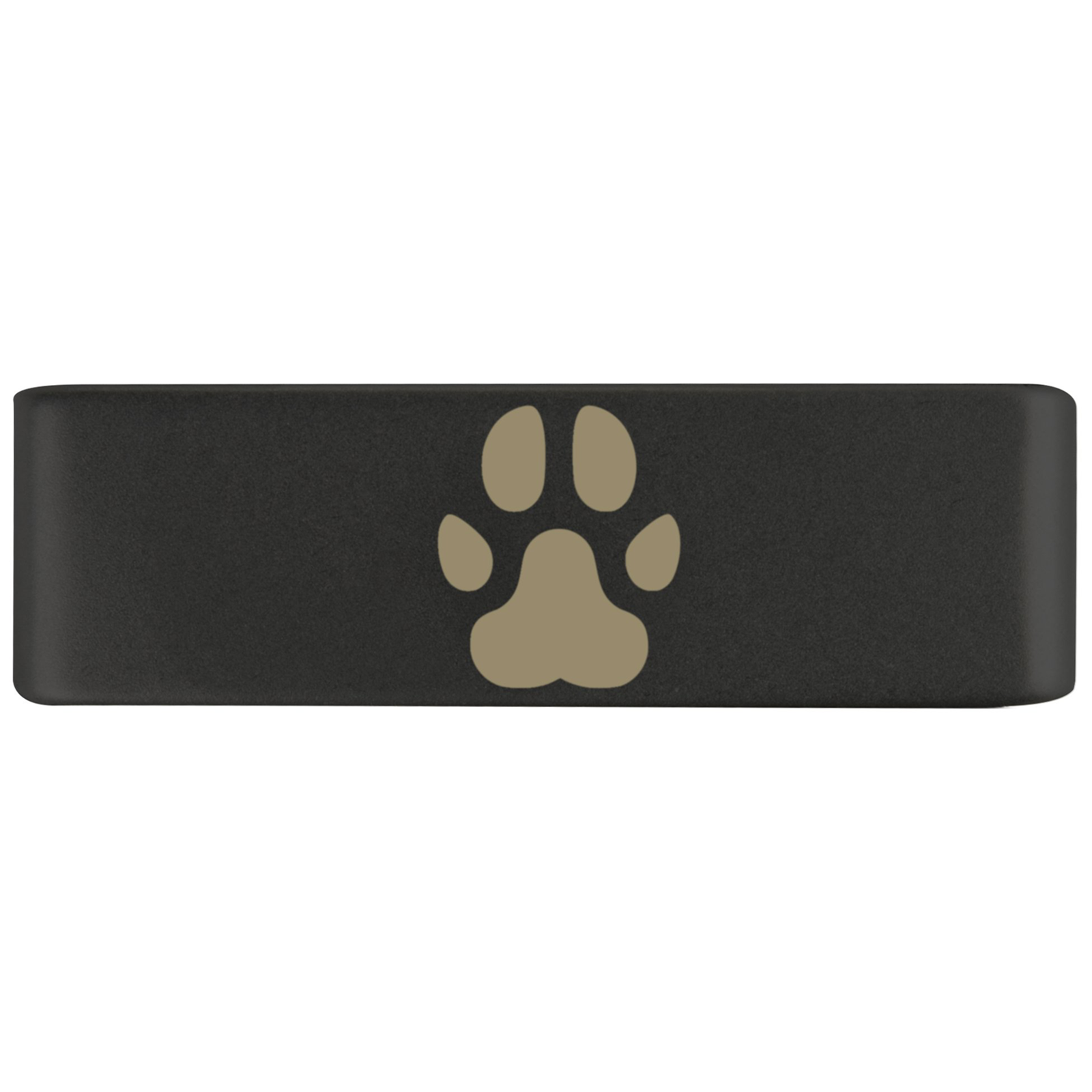 Paw Print Badge Badge 19mm Graphite ROAD iD