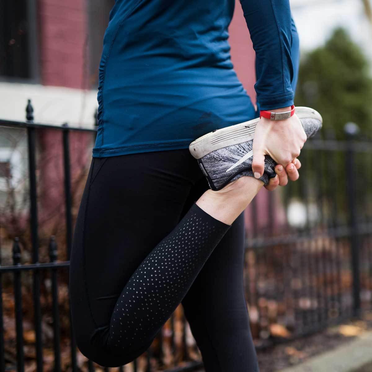 Woman Stretching