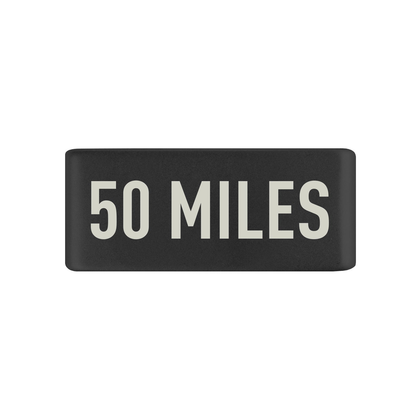 50 Miles Badge Badge 13mm Graphite ROAD iD