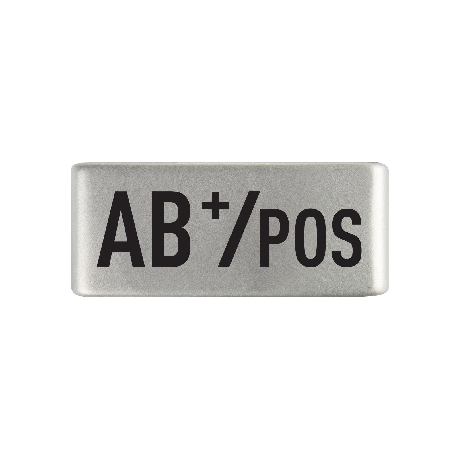 AB Positive Blood Type Badge Badge 13mm Slate ROAD iD
