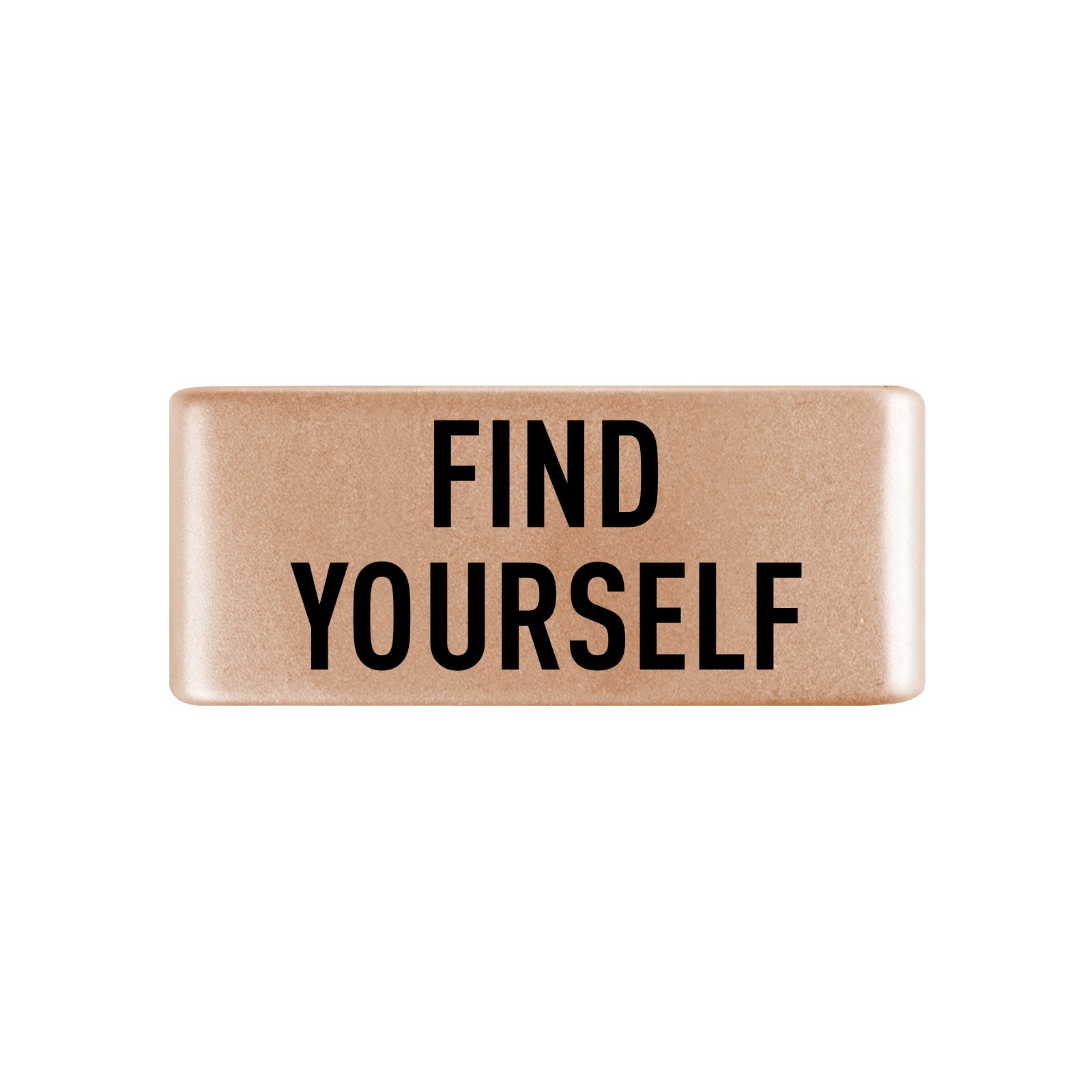 Find Yourself Badge Badge 13mm Rose Gold ROAD iD