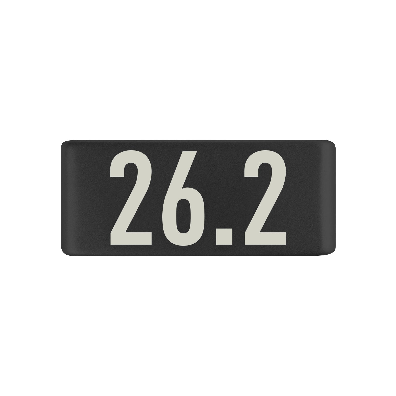26.2 Badge Badge 13mm Graphite ROAD iD