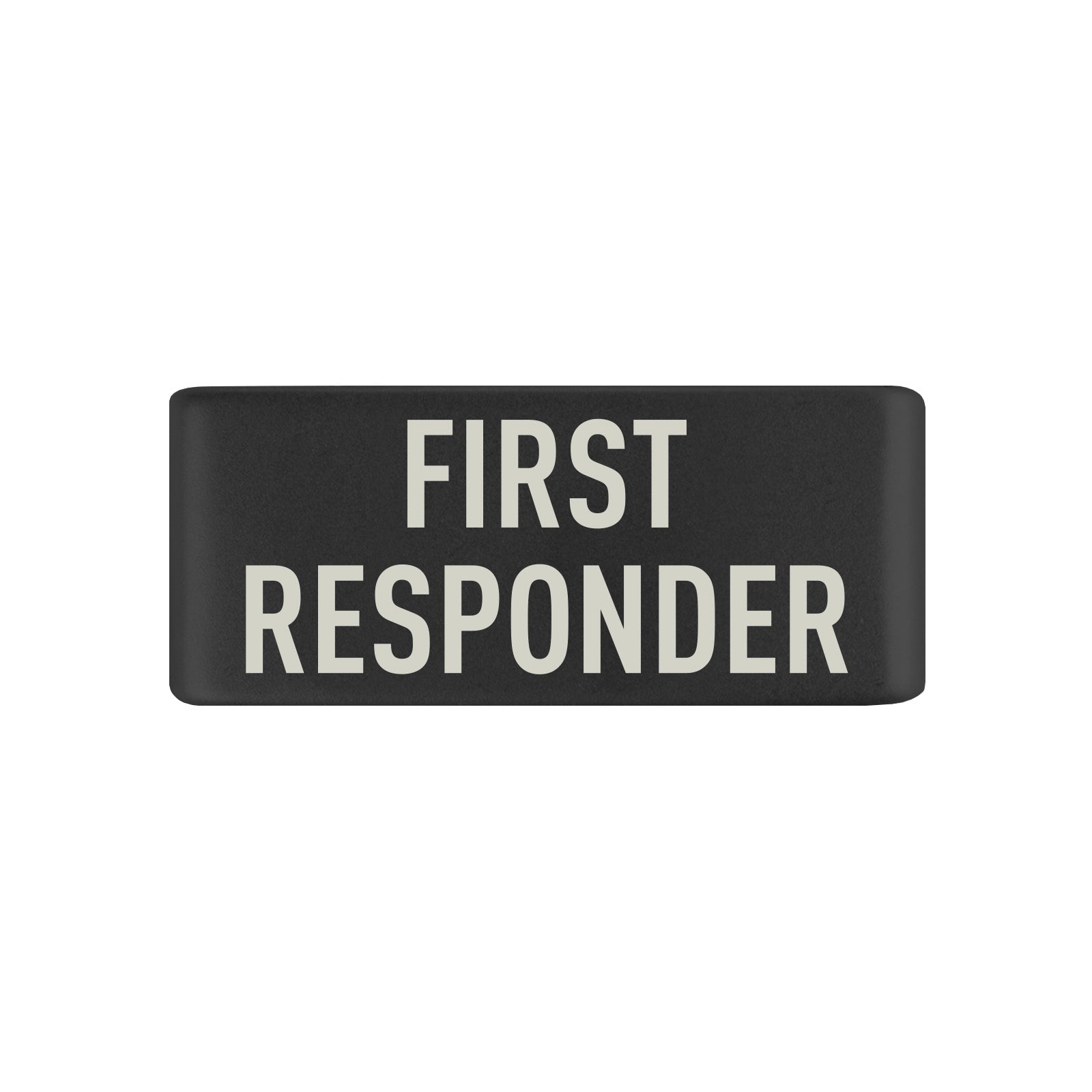 First Responder Badge Badge 13mm Graphite ROAD iD